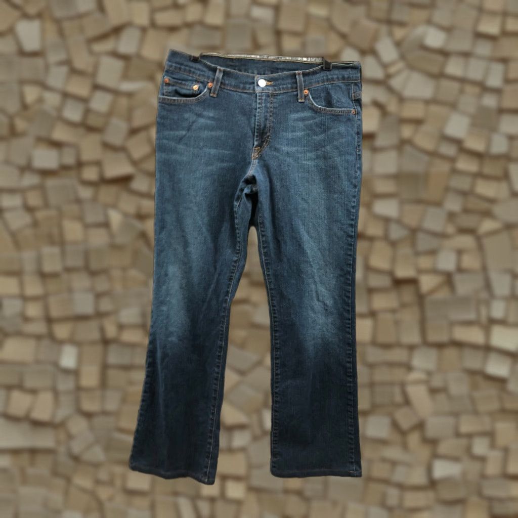 Lucky Brand Lucky Brand Jeans Classic Fit Dungarees Size 30 Womens Blue Medium Wash Denim 5-Pocket Classic Straight Size 30" / US 8 / IT 44 - 1 Thumbnail