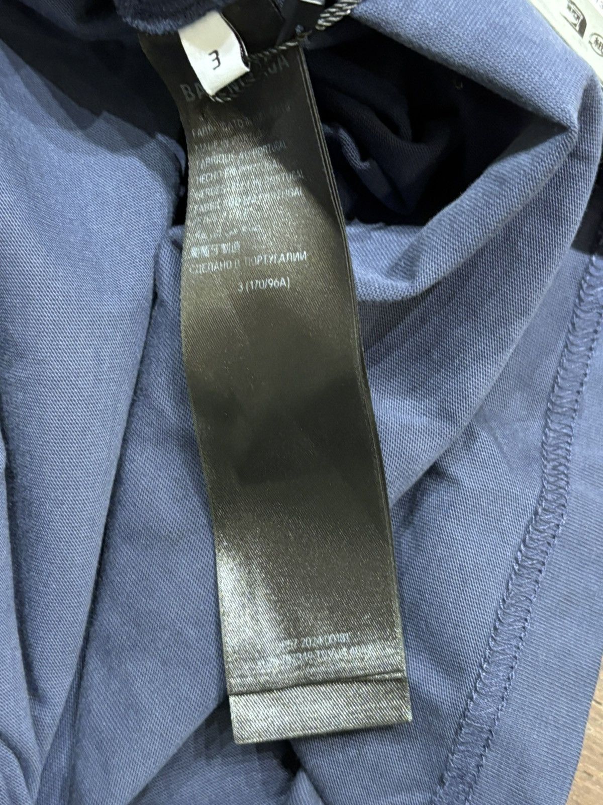 Balenciaga Balenciaga 3B Mud Wash Tee Size US L / EU 52-54 / 3 - 4 Thumbnail