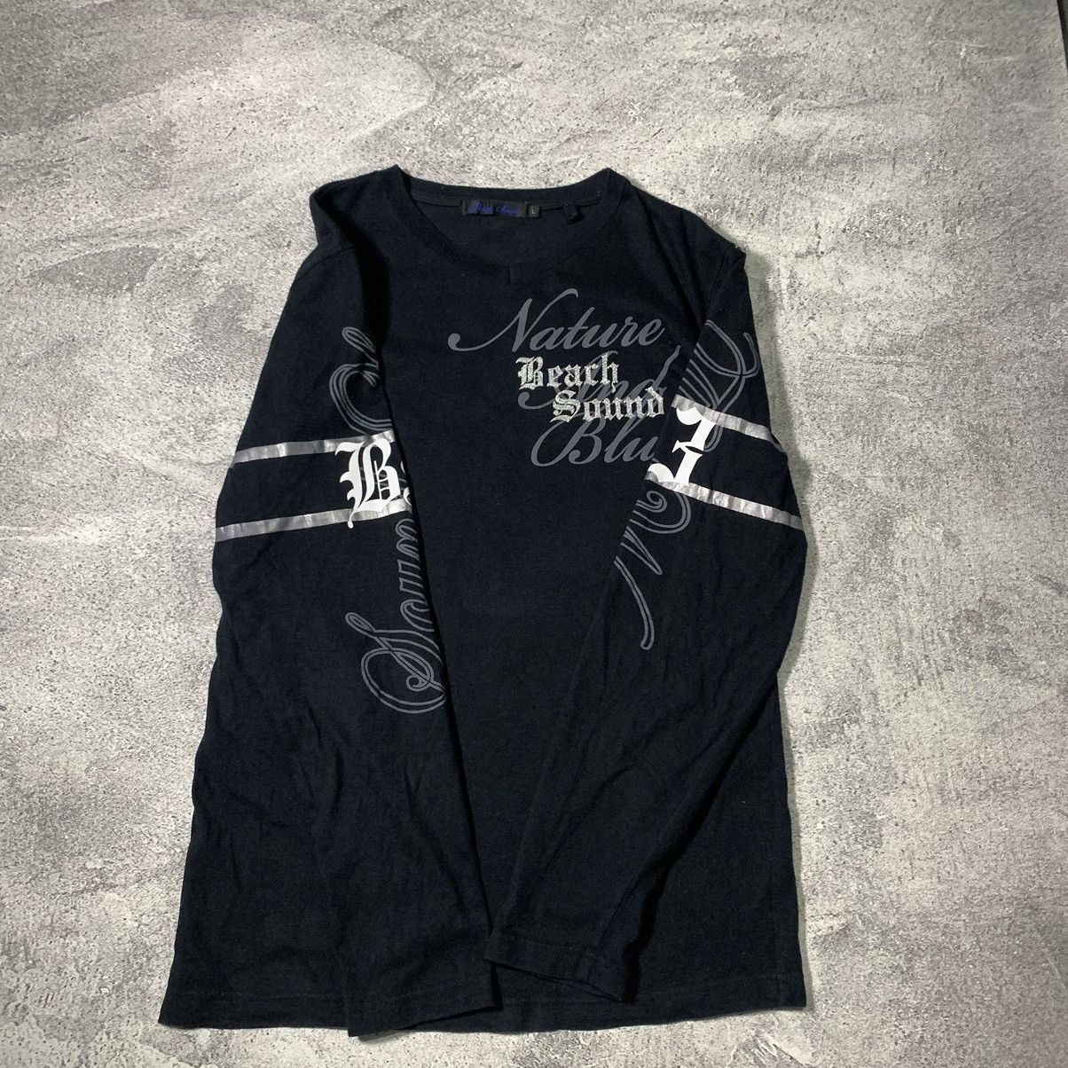 Beauty Beast Gothic Poem Y2K Long Sleeve Beach Sound Japanese Size US L / EU 52-54 / 3 - 8 Thumbnail