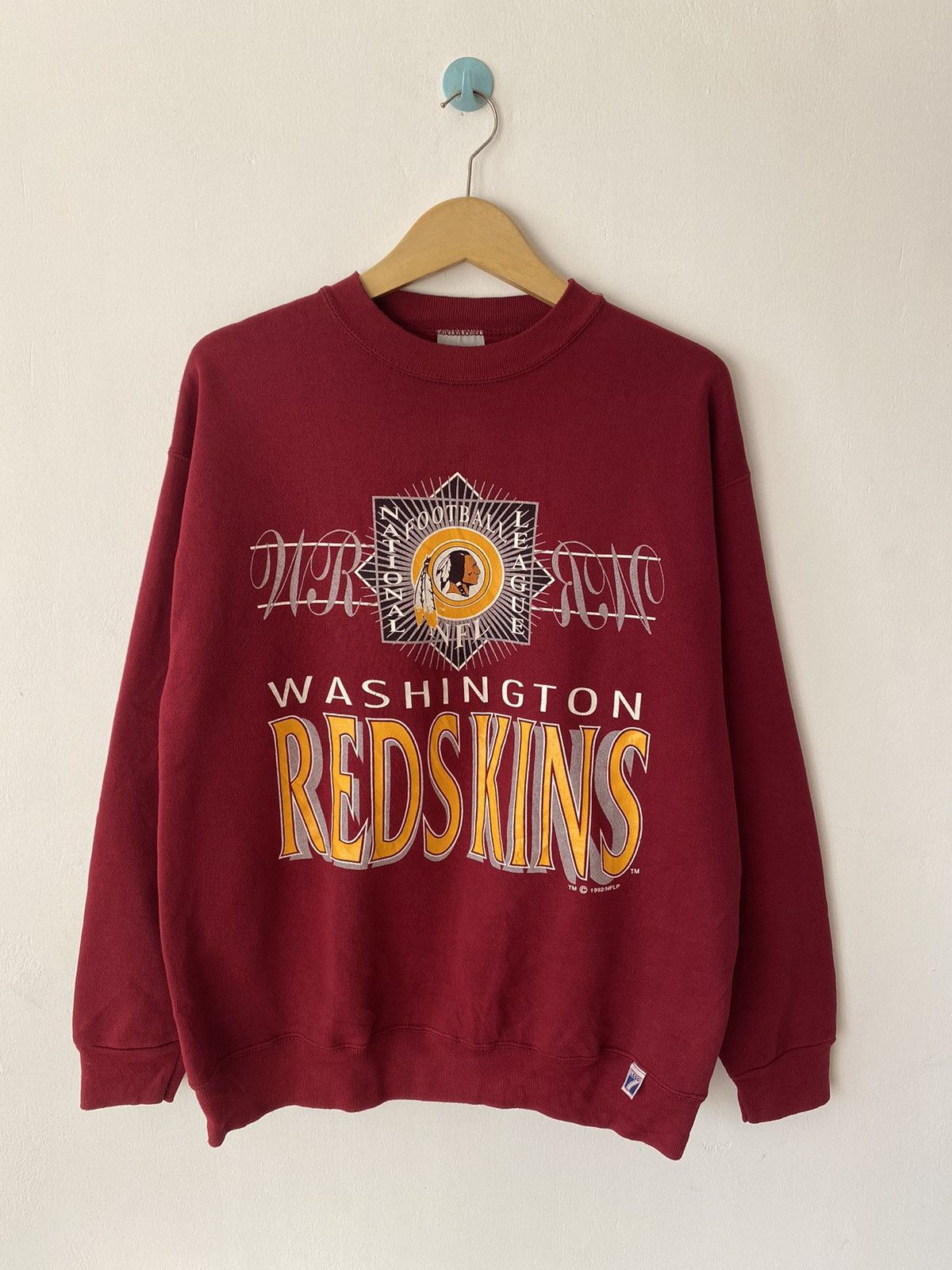 Logo 7 × NFL × Vintage Vintage Redskins 1992 Swewtshirt Size US L / EU 52-54 / 3 - 1 Thumbnail