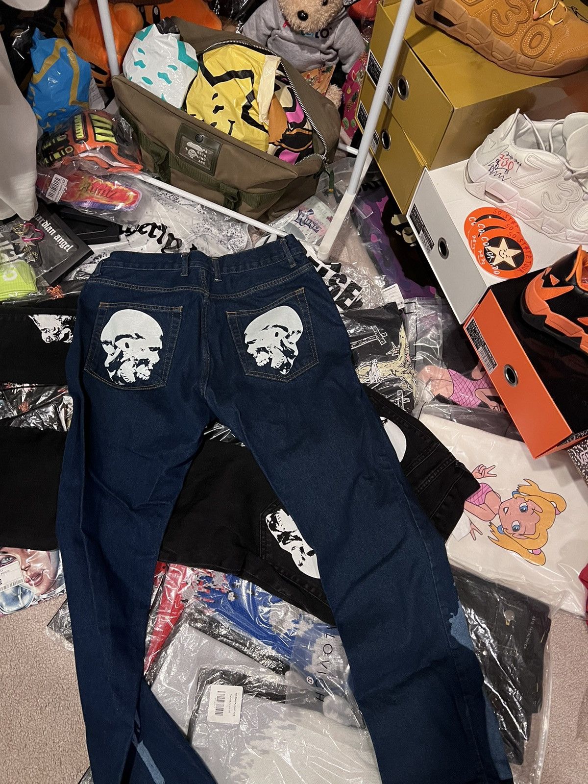 Designer × Osbbat 2020 Malcolm X Denim Jeans | Byslik | years of tears |Osbatt Size US 34 / EU 50 - 5 Thumbnail