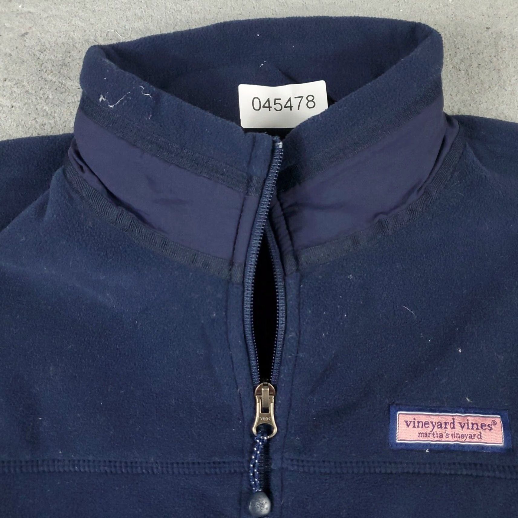 Vineyard Vines Vineyard Vines Vest Mens Small Blue Fleece Full Zip Up Sweater Shirt? Size US S / EU 44-46 / 1 - 2 Thumbnail