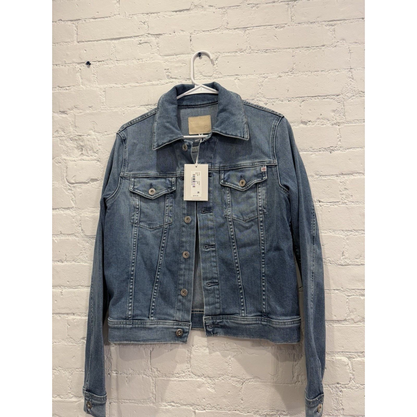 AG Adriano Goldschmied NWT Adriano Goldschmied Robyn Denim Jacket Size M *$225* Size M / US 6-8 / IT 42-44 - 1 Thumbnail