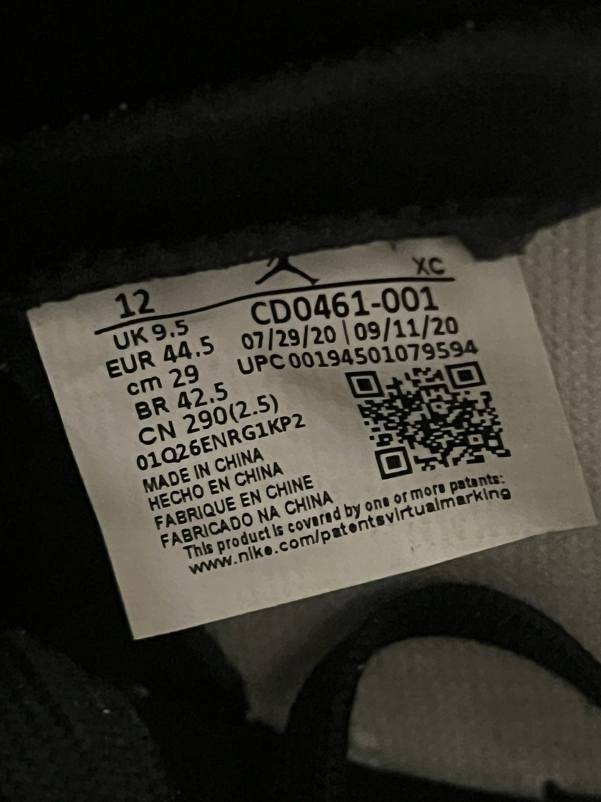 Jordan Brand Jordan 1 “ Silver toe” Size US 10.5 / EU 43-44 - 8 Thumbnail