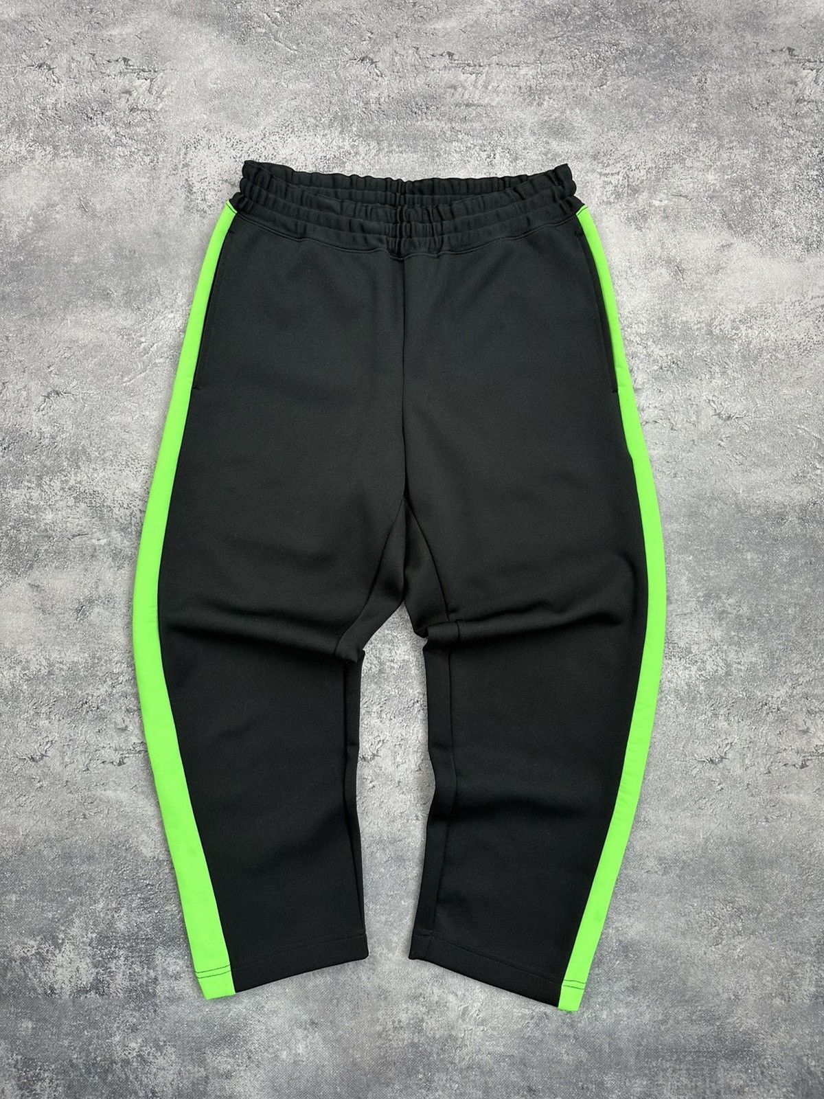 Comme des Garcons Comme Des Garçons Rare Black Pants Green Striped Japan Plus Size US 30 / EU 46 - 3 Thumbnail