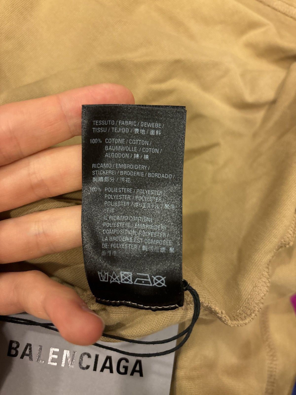Balenciaga Balenciaga Sand BB Logo Tee Size US XL / EU 56 / 4 - 3 Thumbnail