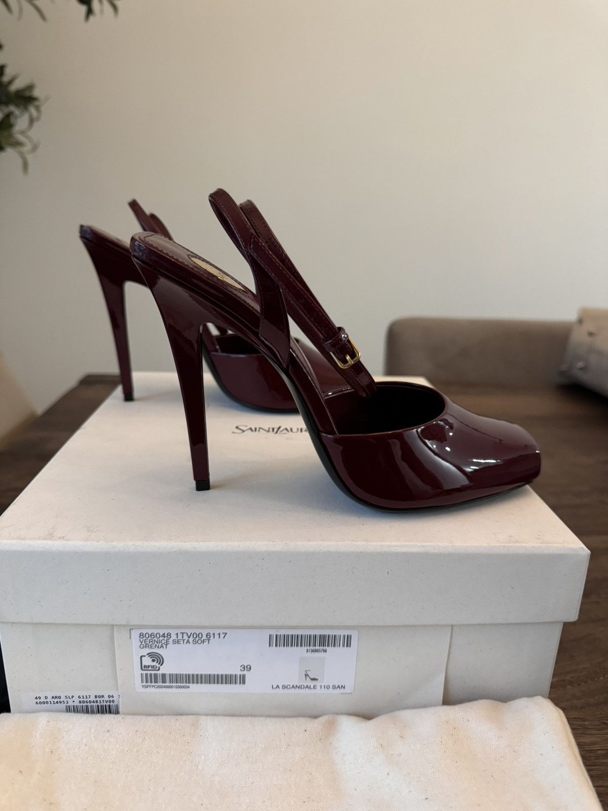 Saint Laurent Paris Saint Laurent La Scandale Sandals Heels Size US 9 / IT 39 - 5 Thumbnail