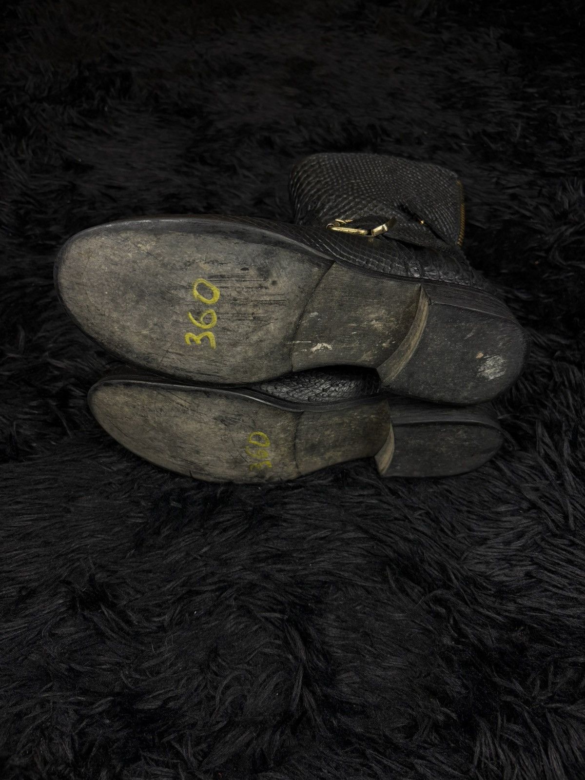 Other Rick Owens Style Archive Python Snake Skin Leather Boots Size US 7 / EU 40 - 15 Thumbnail