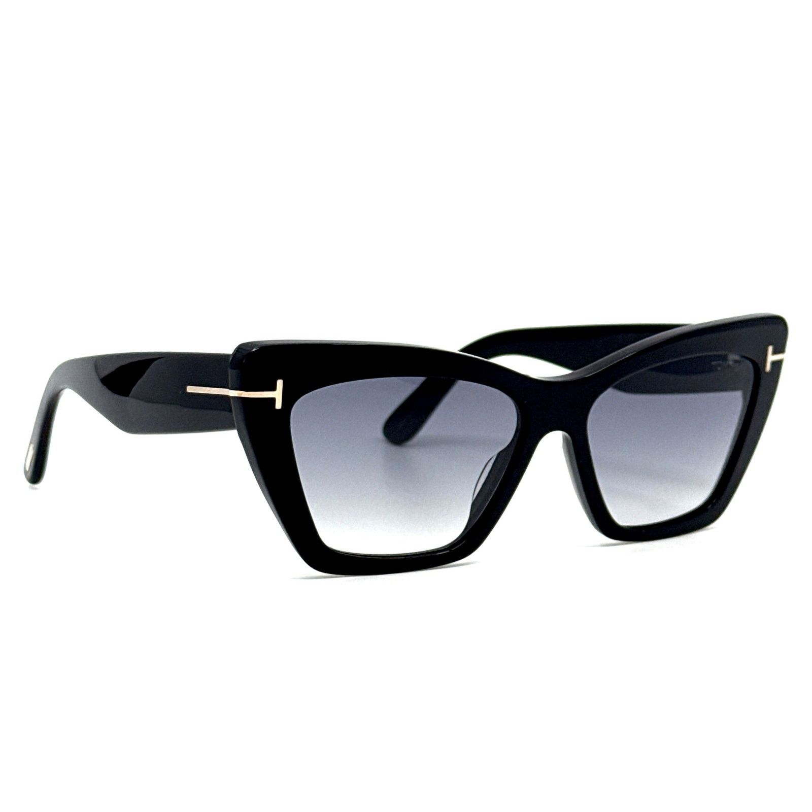Tom Ford New, TOM FORD Wyatt Sunglasses TF871 01B Authentic Size ONE SIZE - 1 Thumbnail