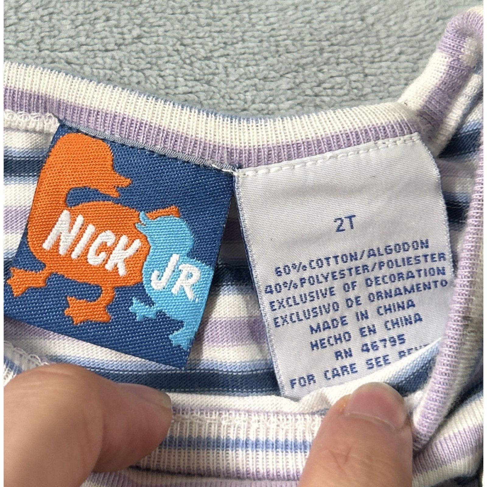 Nickelodeon Nick Jr Blues Clues 2 Piece Overalls Baby Toddler 24M 2T Size S / US 4 / IT 40 - 8 Thumbnail