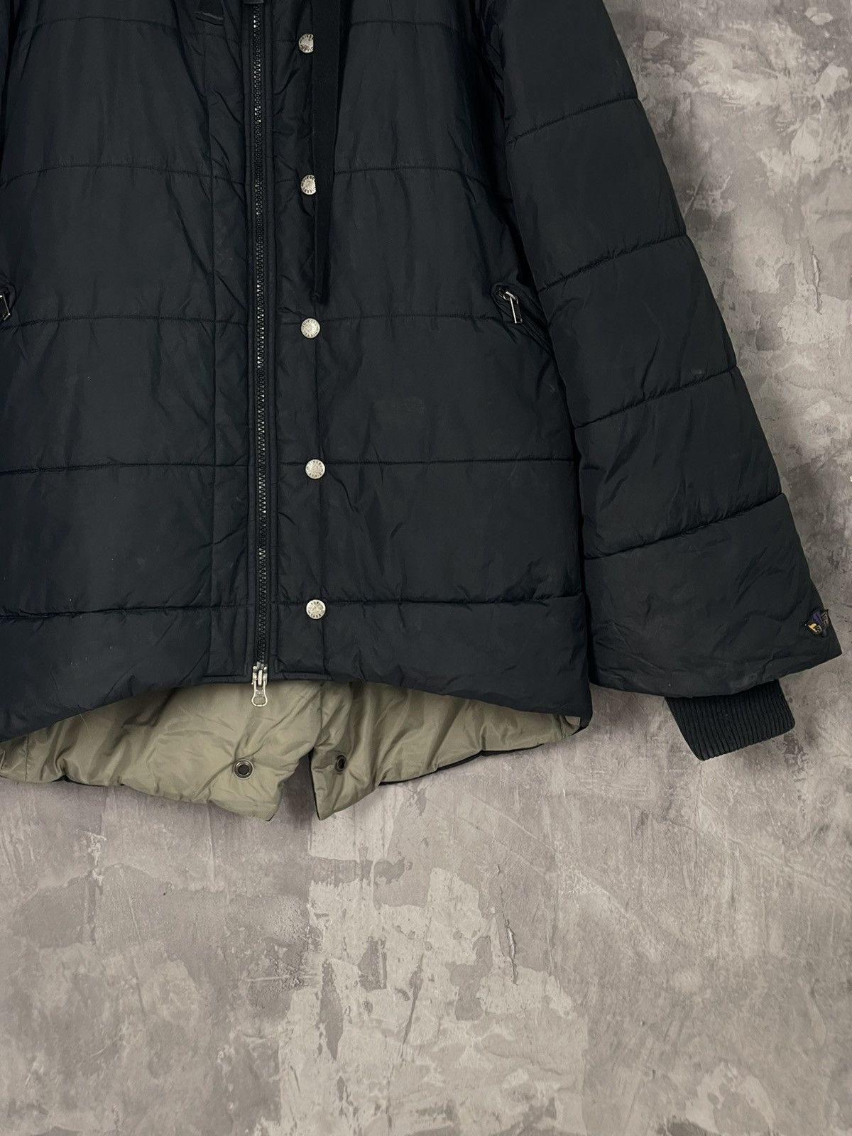 Diesel × Japanese Brand Diesel Y2K Vintage Long Puffer Avant Garde Jacket Hooded Size XL / US 12-14 / IT 48-50 - 6 Thumbnail