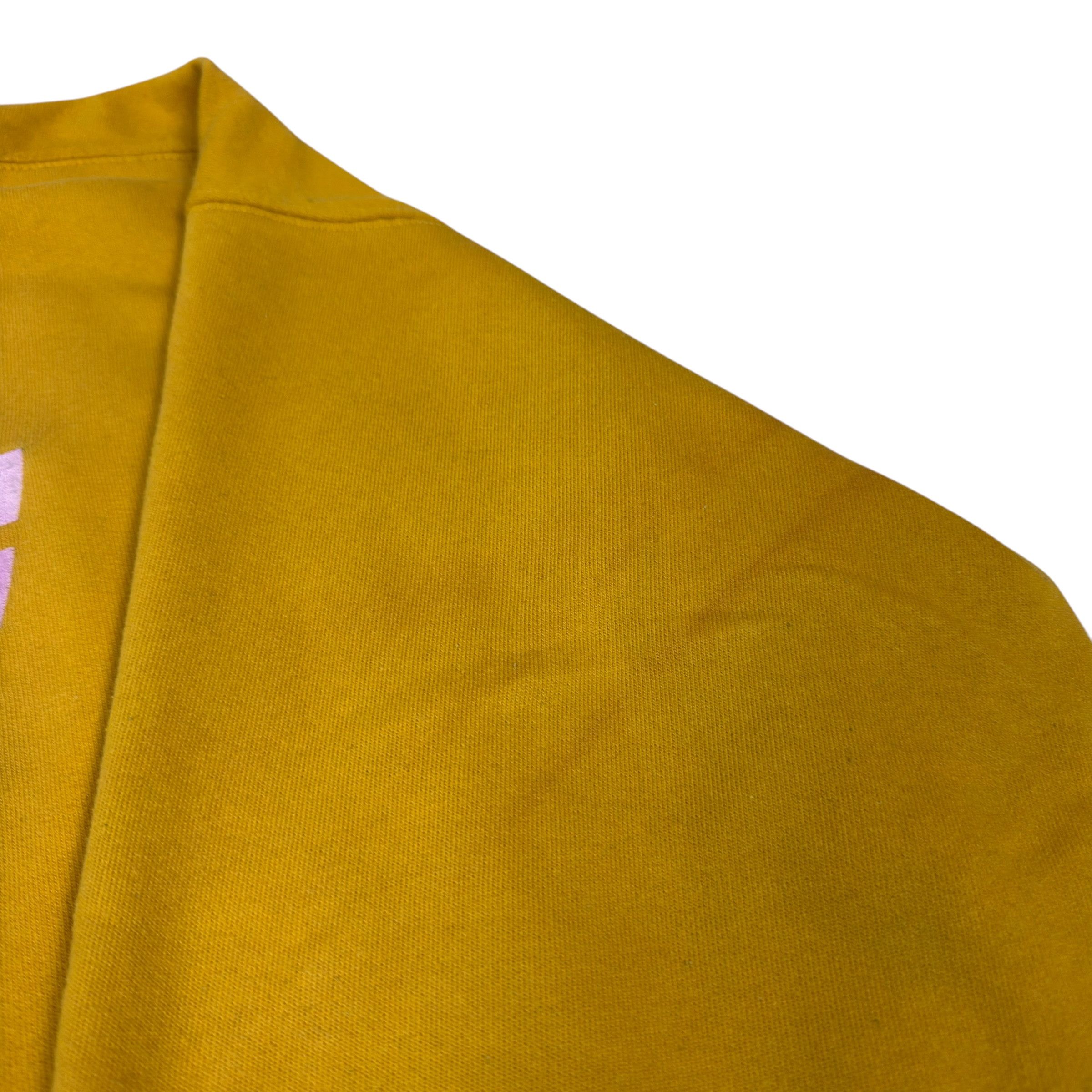 Nike × Vintage Vintage Nike Men Yellow Cotton Spellout Kleding Sweatshirt L Size US L / EU 52-54 / 3 - 5 Thumbnail
