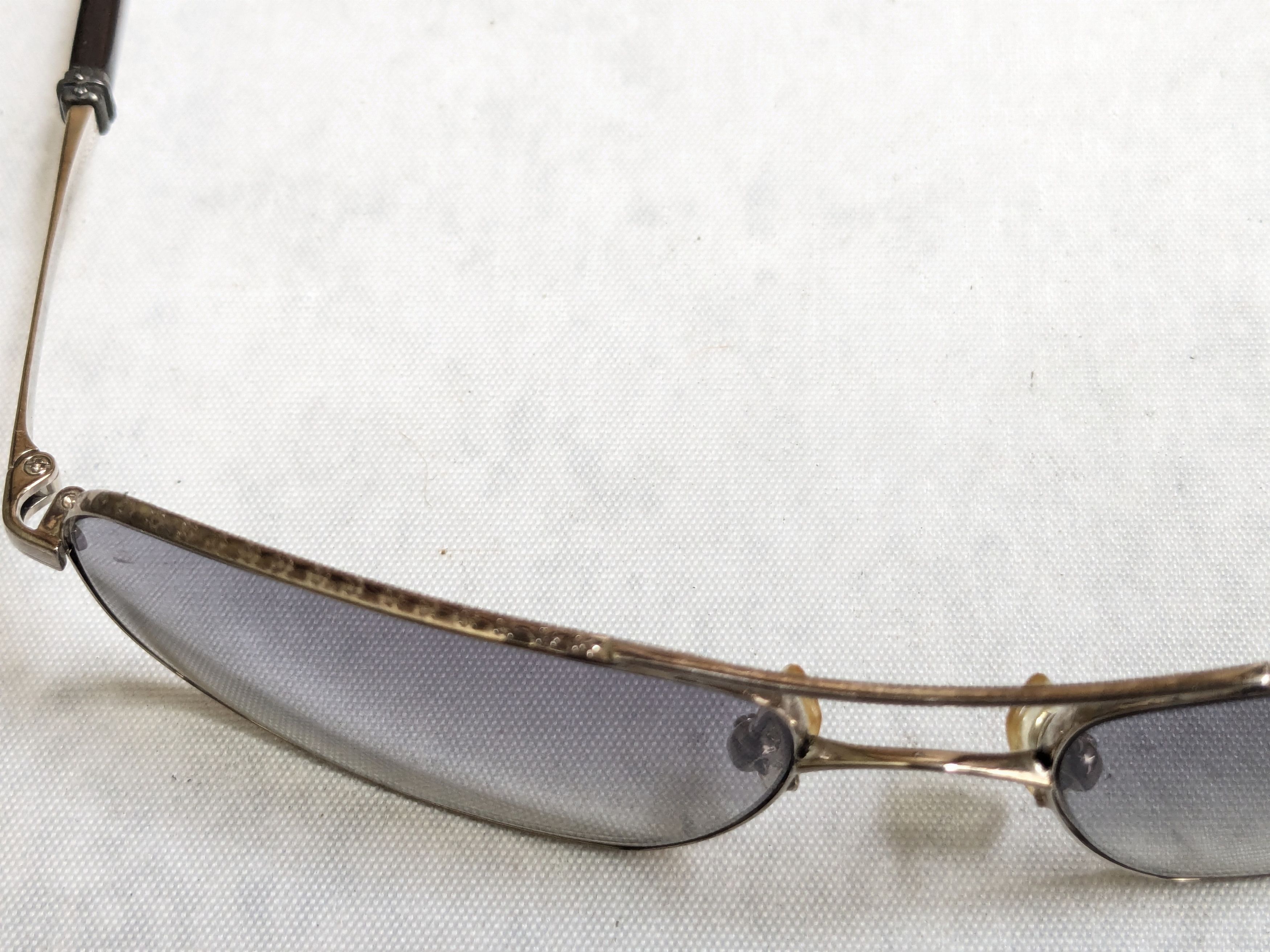 Chrome Hearts Chrome Hearts Skysaw I Sunglasses Blue Gradient Size ONE SIZE - 7 Thumbnail