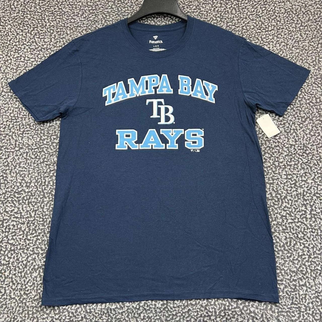Other Tampa Bay Rays Shirt Men Blue Short Sleeve Crew Neck L Size US L / EU 52-54 / 3 - 1 Thumbnail