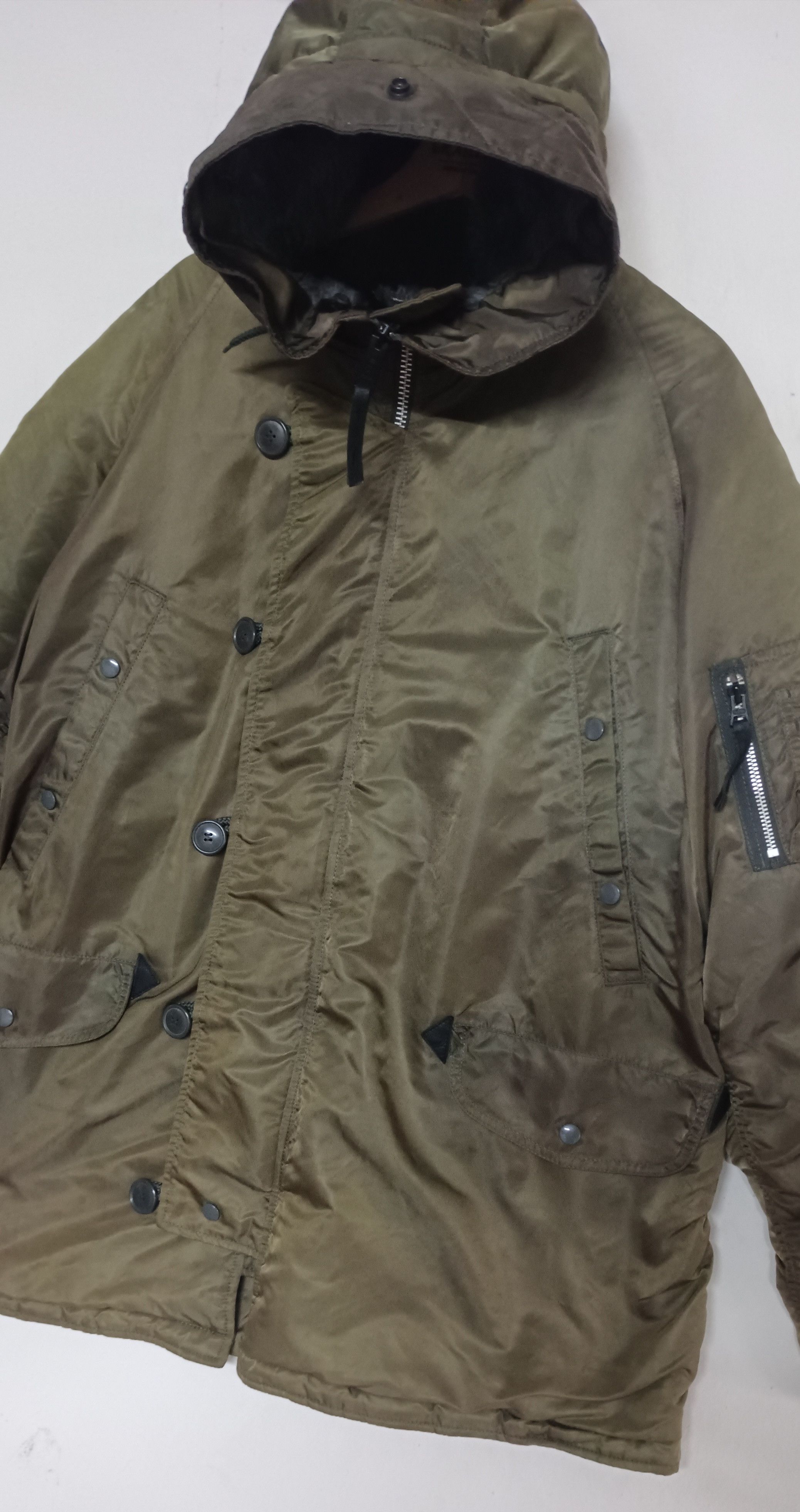 Alpha Industries Vtg Alpha Industries Parka Extreme Cold Weather Type N-3B(N) Size US XL / EU 56 / 4 - 5 Thumbnail