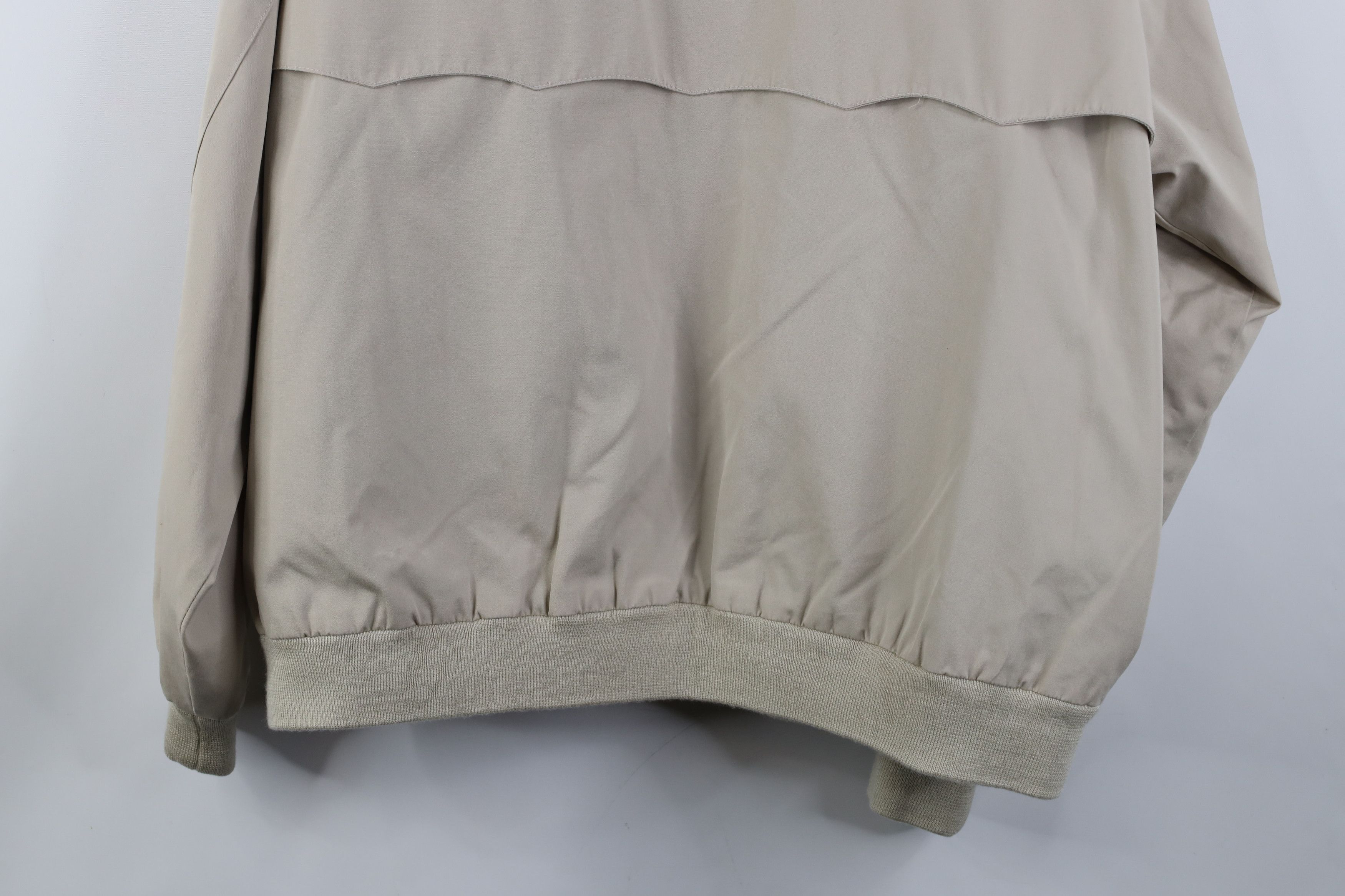 Lacoste Vintage 80s Izod Lacoste Full Zip Cafe Racer Bomber Jacket Size US XL / EU 56 / 4 - 16 Thumbnail