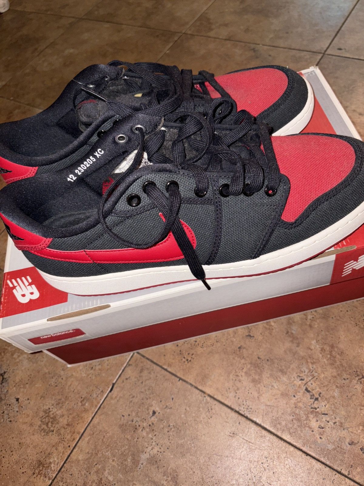 Jordan Brand Nike Air Jordan 1 Retro AJKO Low Bred Varsity Red White Size US 12 / EU 45 - 11 Thumbnail