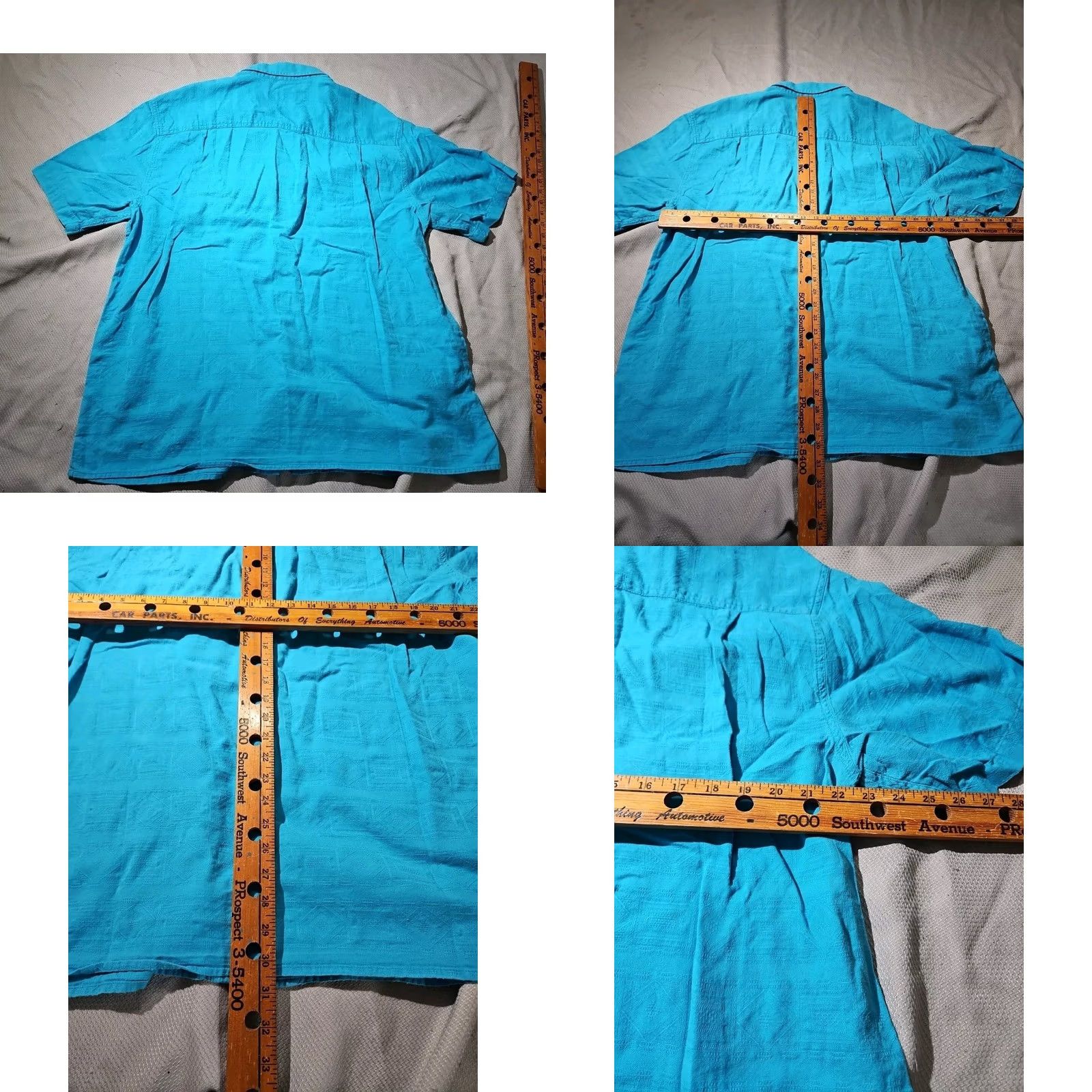 The Territory Ahead Territory Ahead Shirt Mens 2XL Blue Allover Aztec Abstract Button Preppy Shirt Size US XXL / EU 58 / 5 - 8 Thumbnail