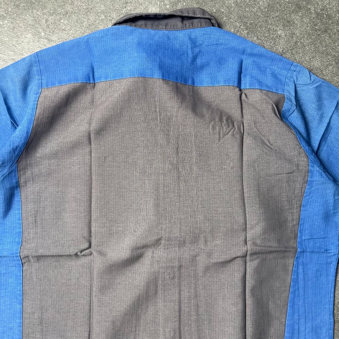 Red Kap 2000s Red Kap Two-Tone Workshirt 'Chad' Size US L / EU 52-54 / 3 - 8 Thumbnail