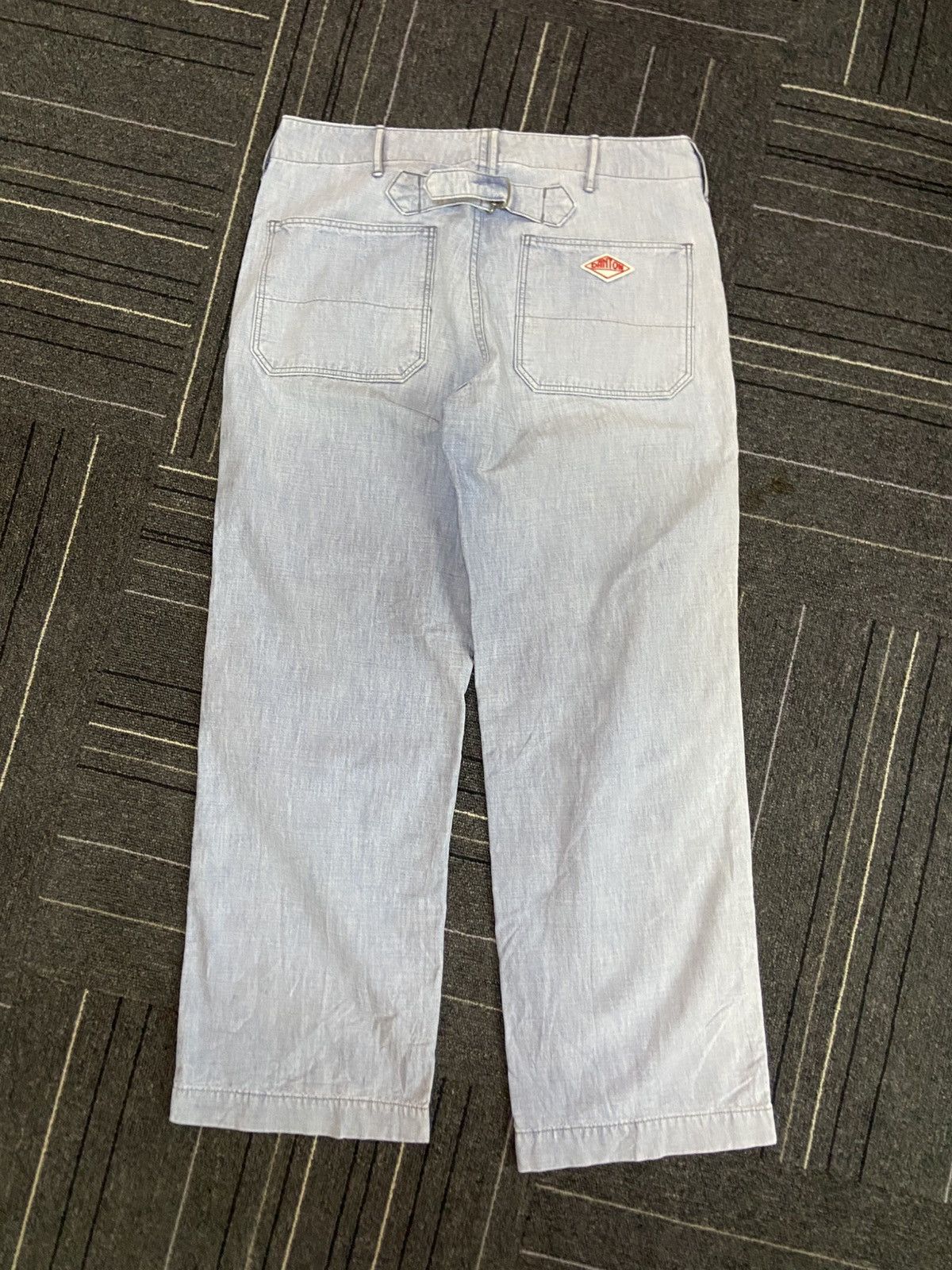 Danton Danton buckle back light baker pants Size 32" / US 10 / IT 46 - 4 Thumbnail