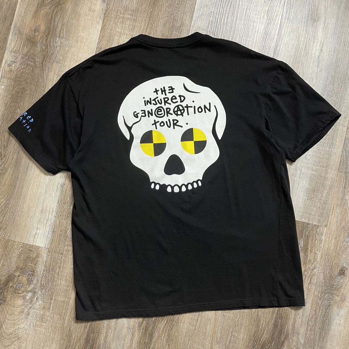 AWGE A$AP ROCKY Awge Injured Generation Tour Tee Shirt Men XL RAP | Grailed