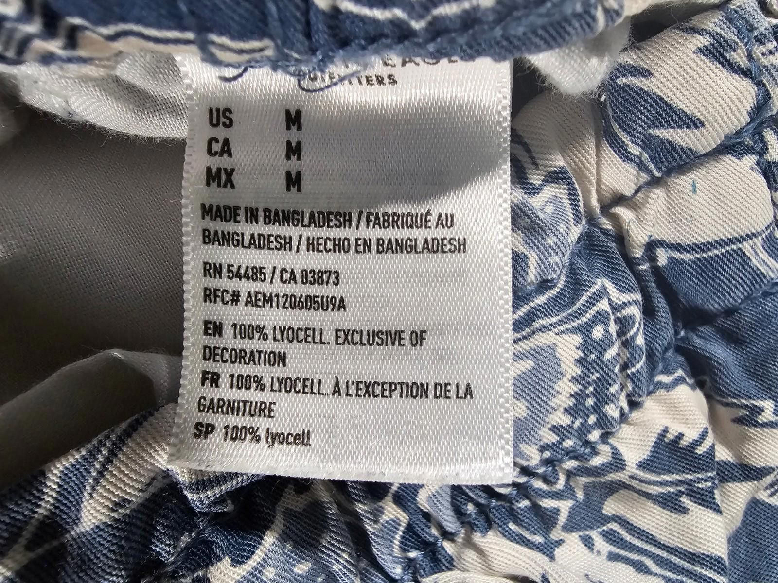 American Eagle Outfitters American Eagle Womens Shorts Floral Size M Drawstring Hirise Size 32" / US 10 / IT 46 - 3 Thumbnail