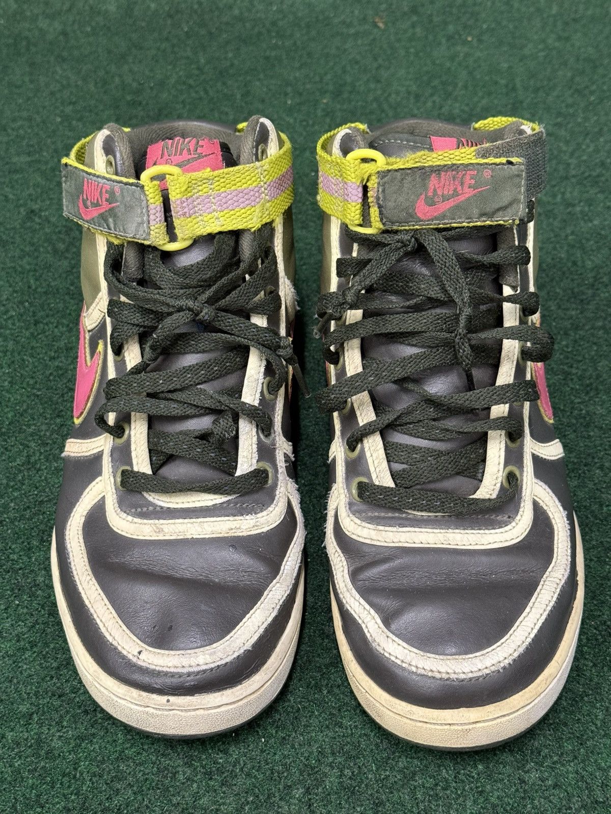 Nike Vintage 2007 Nike Vandal High Leather Dark Army 309427-381 Size US 9 / EU 42 - 2 Thumbnail