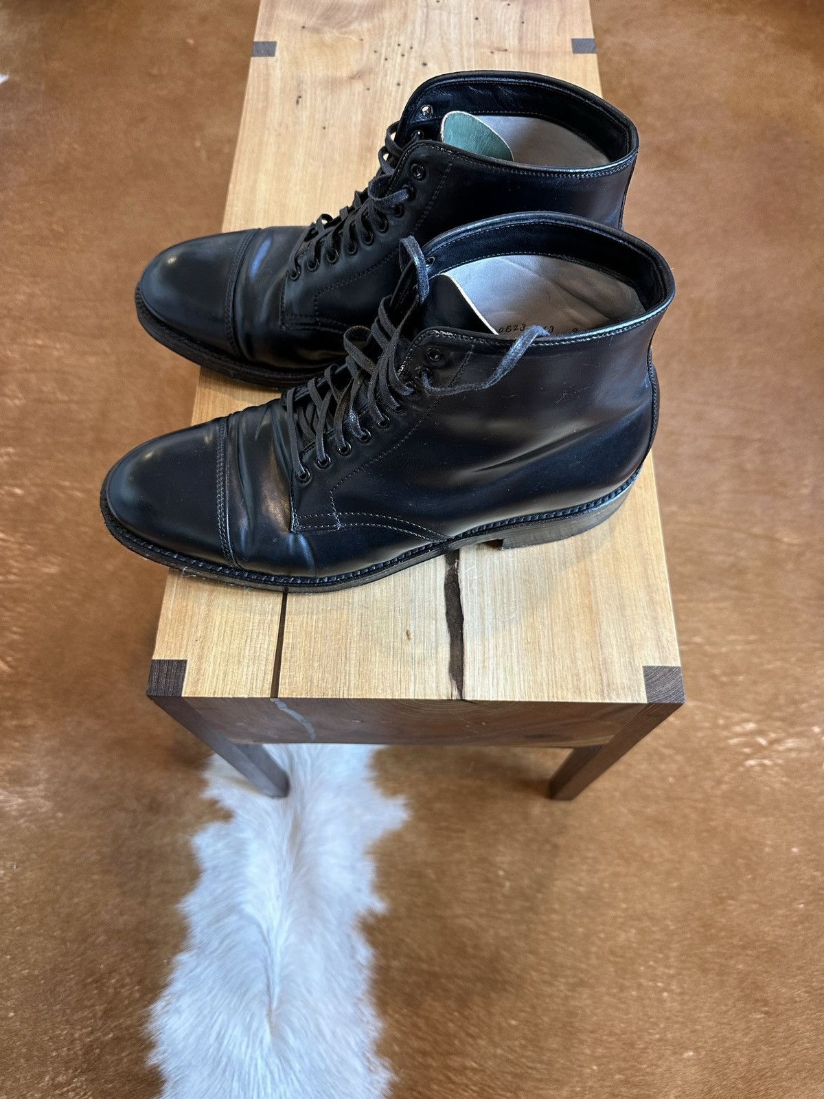 Alden Alden 4065 Cap Toe Boot in Black Shell Cordovan - 8.5 Size US 8.5 / EU 41-42 - 3 Thumbnail