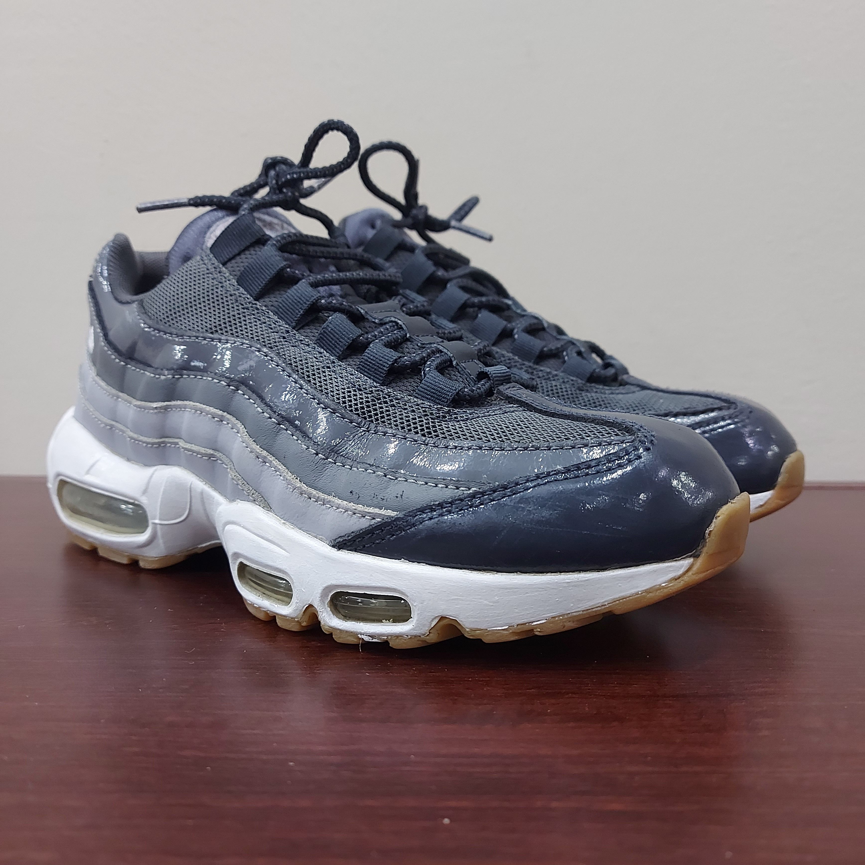 Nike Air max 95 Anthracite white Wolf grey Size US 8.5 / IT 38.5 - 1 Thumbnail