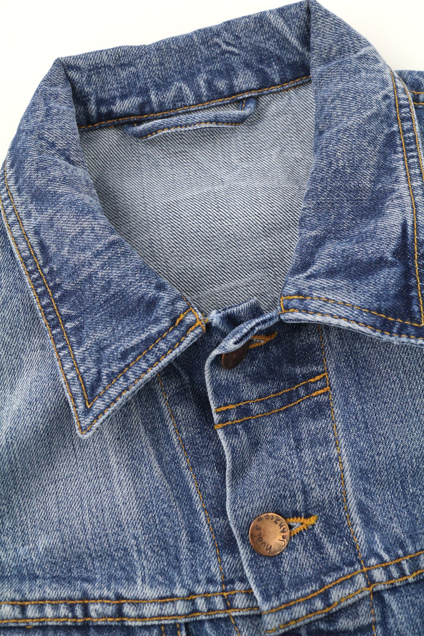 Nudie Jeans TERRY M Washed Light Vintage Jacket 81051 Size US M / EU 48-50 / 2 - 8 Thumbnail