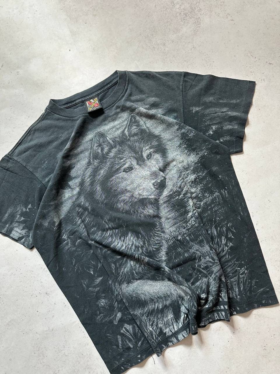 Vintage Vintage 3D Emblem Wolf Made In USA Boxy T-shirt Y2K L Size US L / EU 52-54 / 3 - 2 Thumbnail