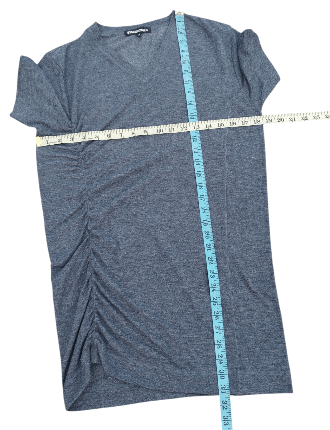5351 POUR LES HOMMES × Beauty Beast × gomme 5351 pour les hommes ruched t-shirt Size US L / EU 52-54 / 3 - 8 Thumbnail