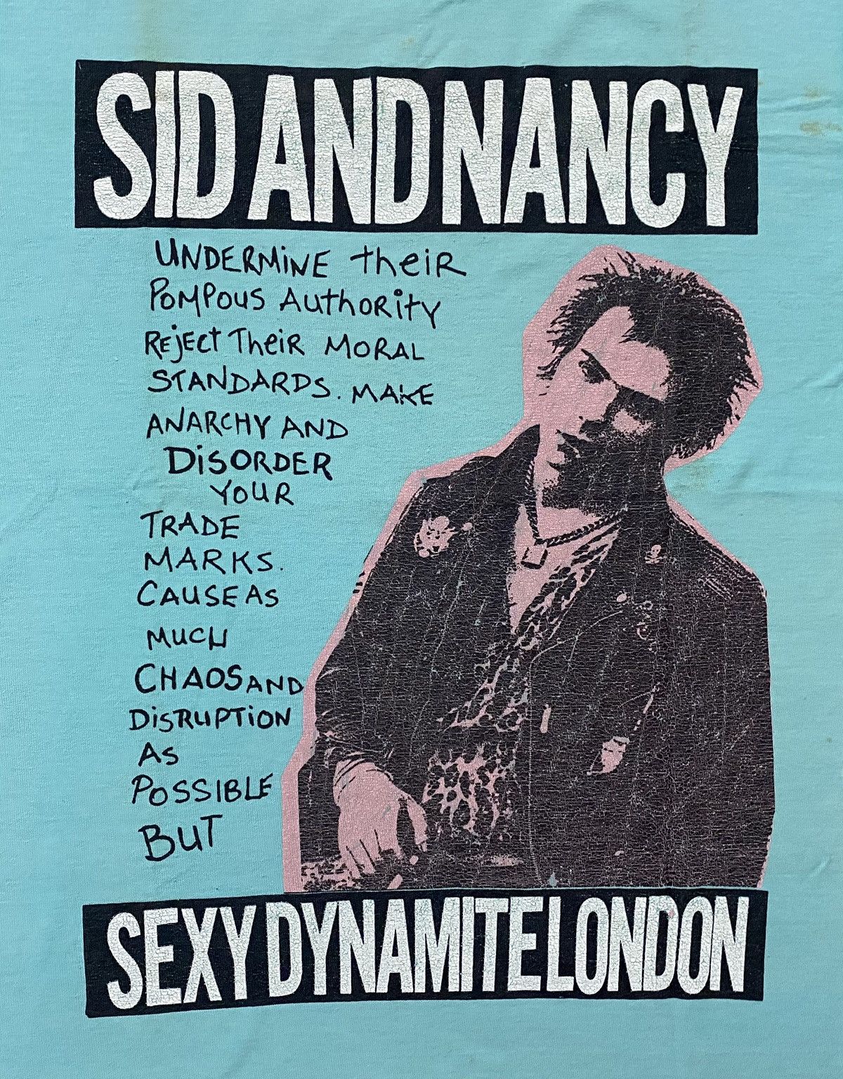Japanese Brand × Vintage Vintage Sid and Nancy Tees by Sexy Dynamite London Original Size US XS / EU 42 / 0 - 2 Thumbnail