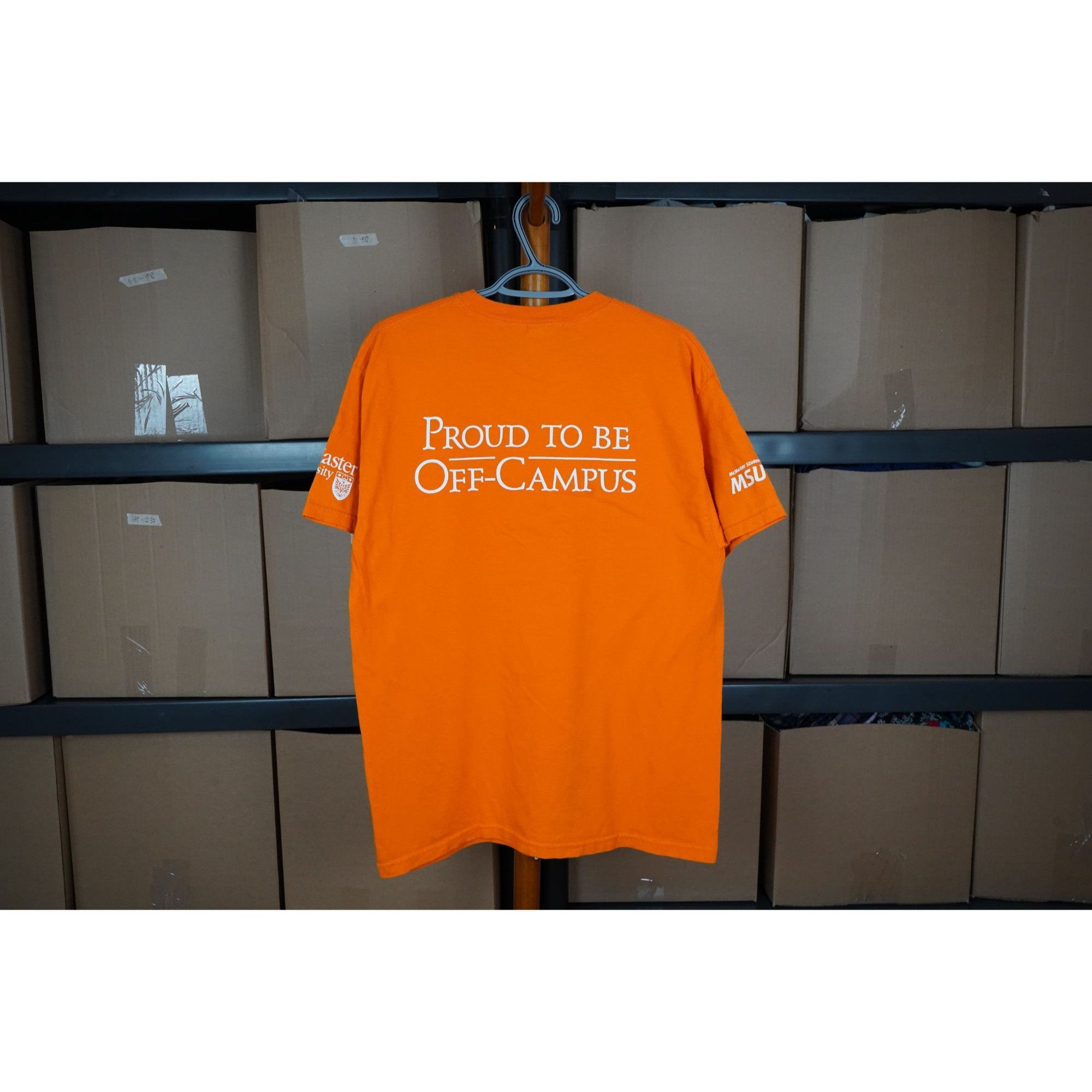 Other McMaster University Orange Tshirt Men's L #313 Size US L / EU 52-54 / 3 - 2 Thumbnail