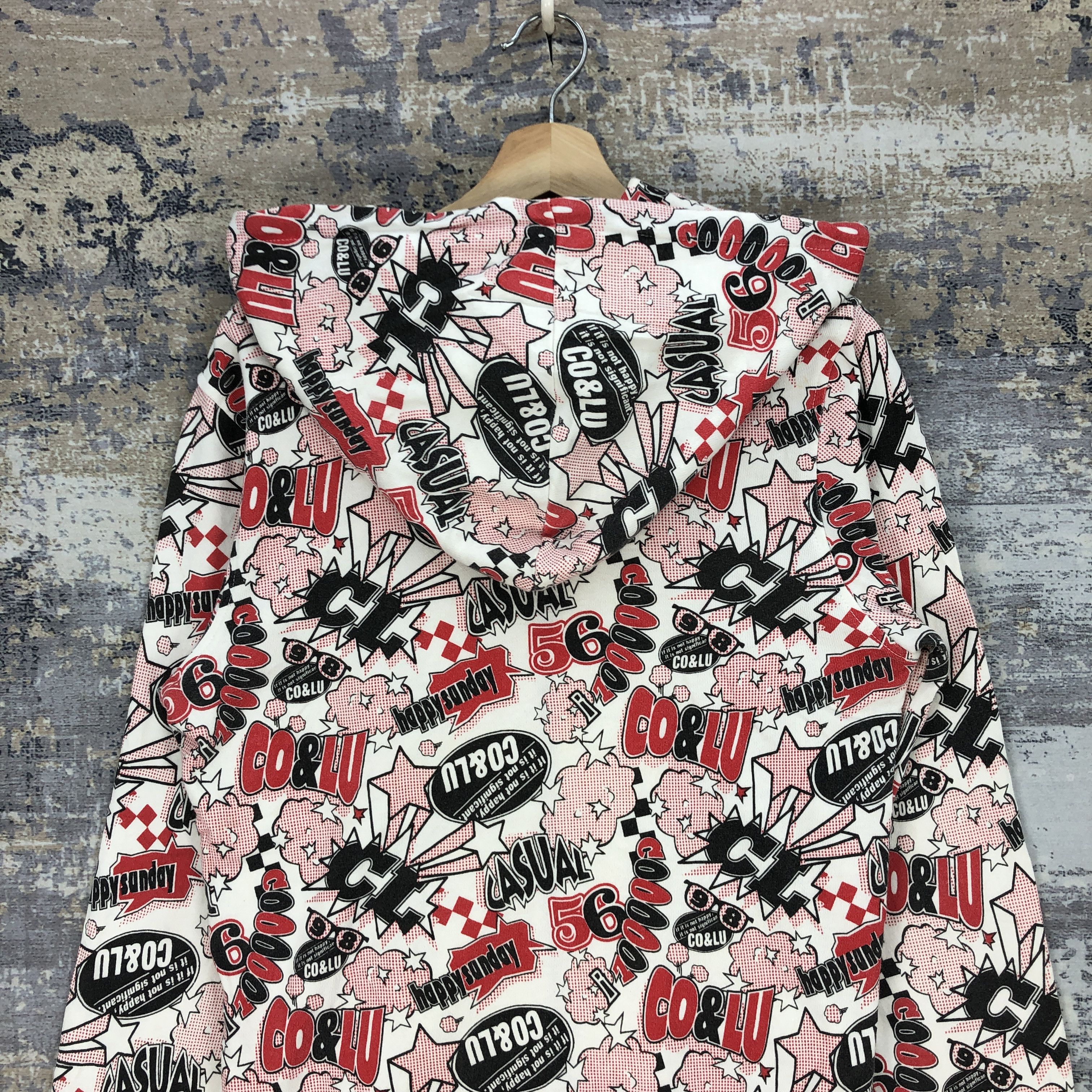 Japanese Brand × Vintage Vintage Y2K Co&Lu Hoodie Sweater Japanese Zipper Sweatshirt Size US M / EU 48-50 / 2 - 10 Thumbnail