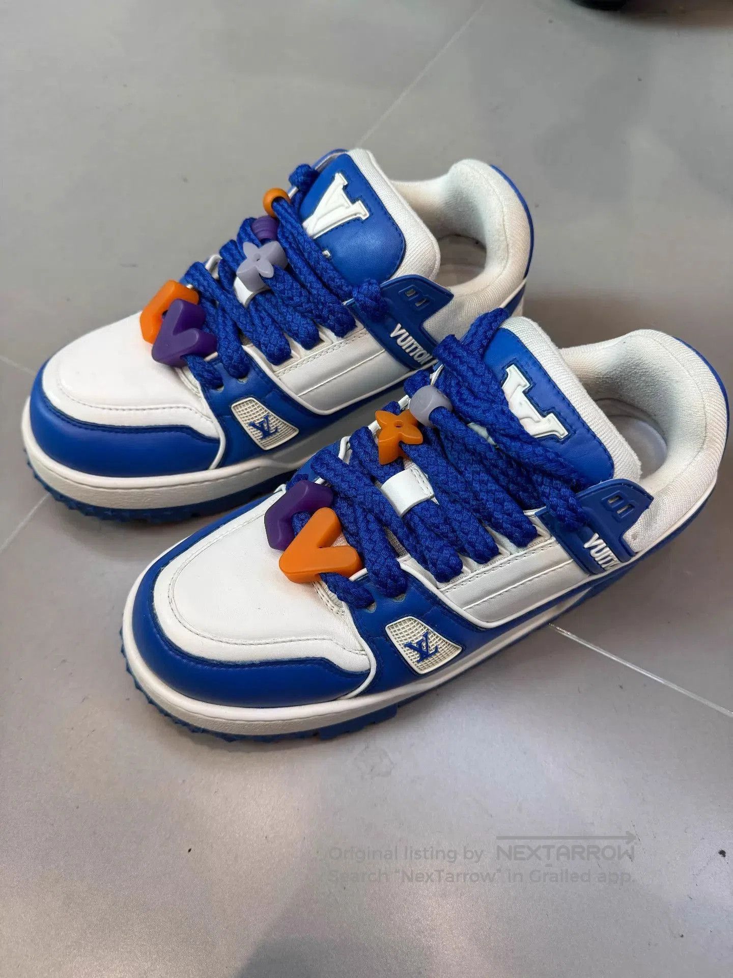Louis Vuitton Blue Low. Size US 8.5 / EU 41-42 - 1 Thumbnail