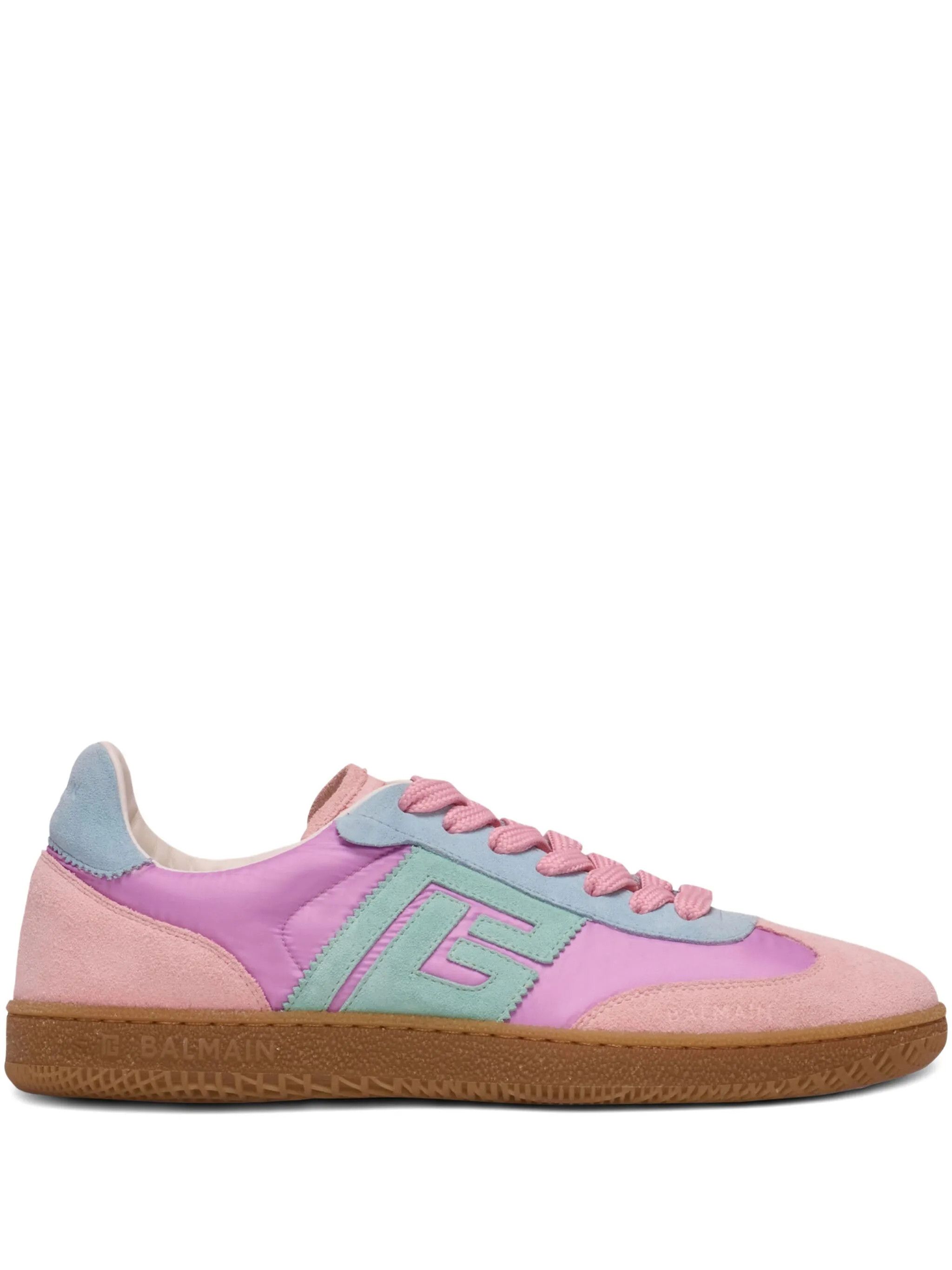 Balmain o1mt1gz0326 Swan Low-Top Sneakers in Multicolor Size US 9 / IT 39 - 1 Thumbnail
