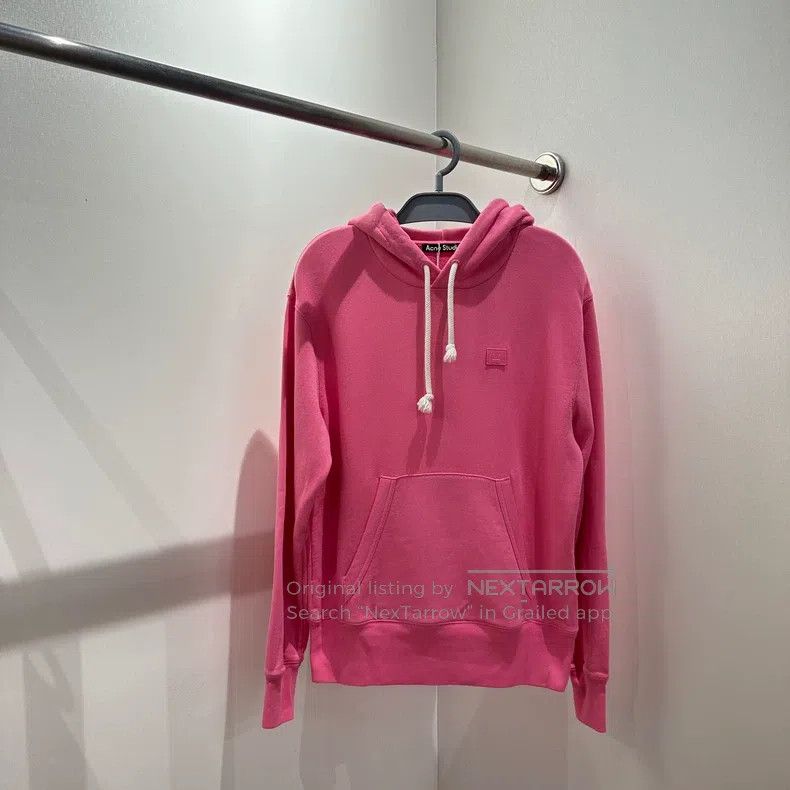 Acne Studios Acne Studios Smiley Embroidered Hoodie Size S / US 4 / IT 40 - 1 Thumbnail
