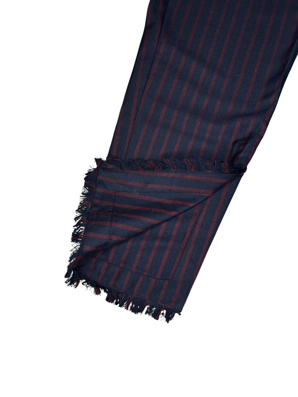 Marni Striped Trousers with Slit Size 27" / US 4 / IT 40 - 3 Thumbnail
