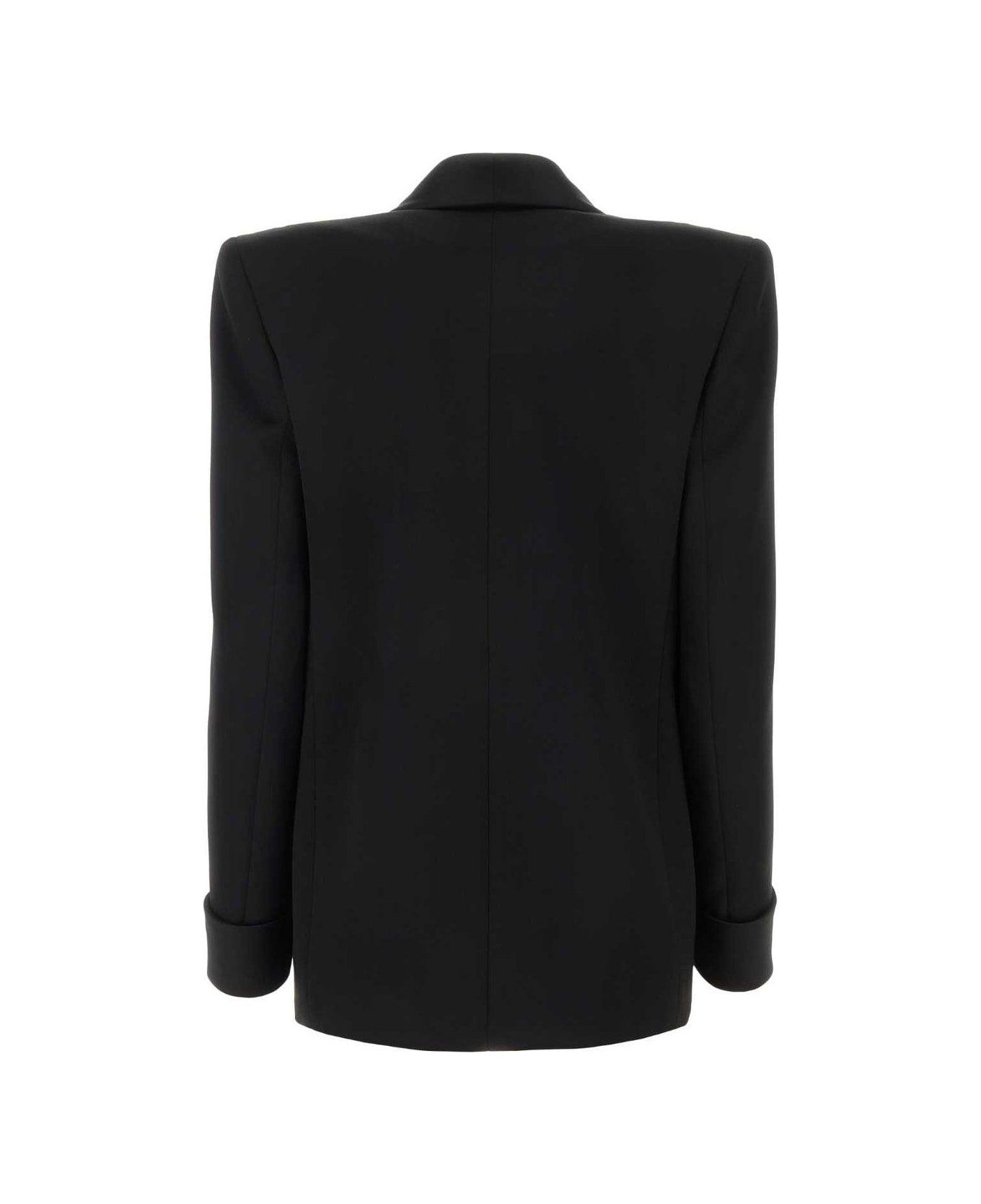o1bcso1str1124 Veste Tailleur Laine in Black
