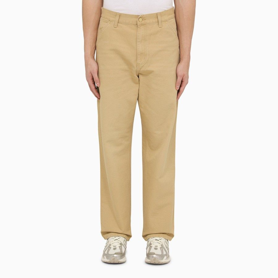 image of Carhartt Wip O1D2Blof0324 Pant In Beige, Men's (Size 36)