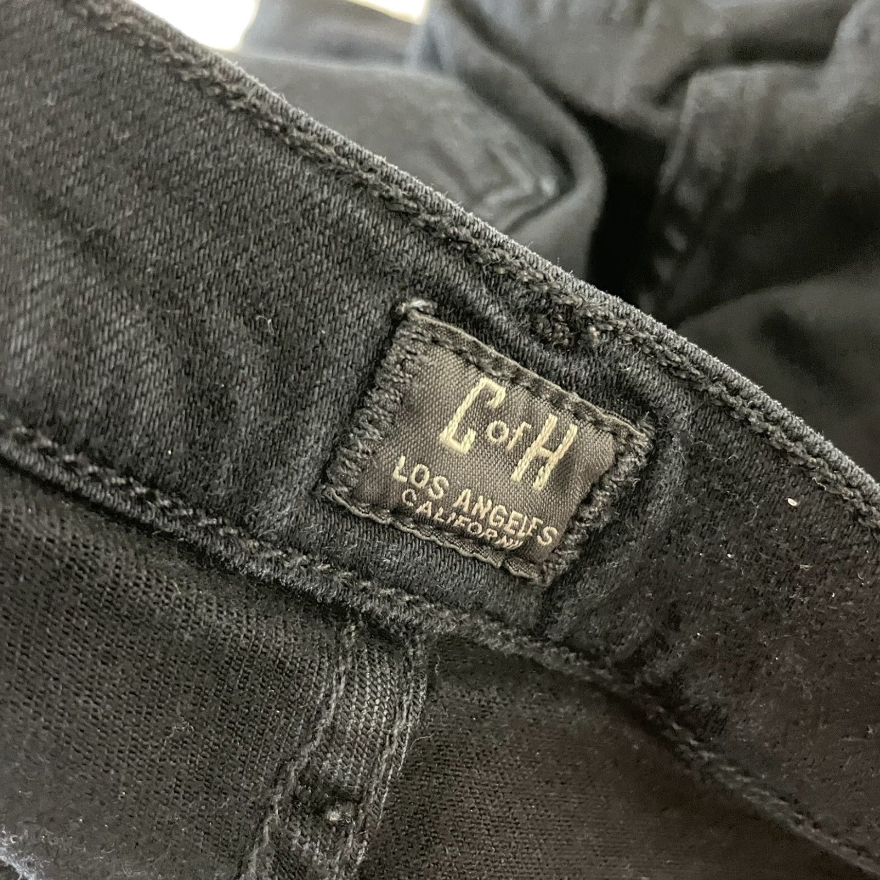 Citizens Of Humanity Citizens of Humanity Avedon Slick Skinny Denim Jeans Black Wash Womens 31 Jeans Tight Skinny Denim Black 31 Womens Size 24" / US 00 / IT 34 - 3 Thumbnail