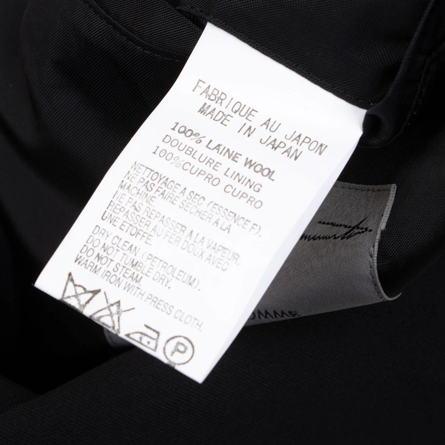 Yohji Yamamoto Yohji Yamamoto Wool Gabardine Long Jacket Size US L / EU 52-54 / 3 - 17 Thumbnail