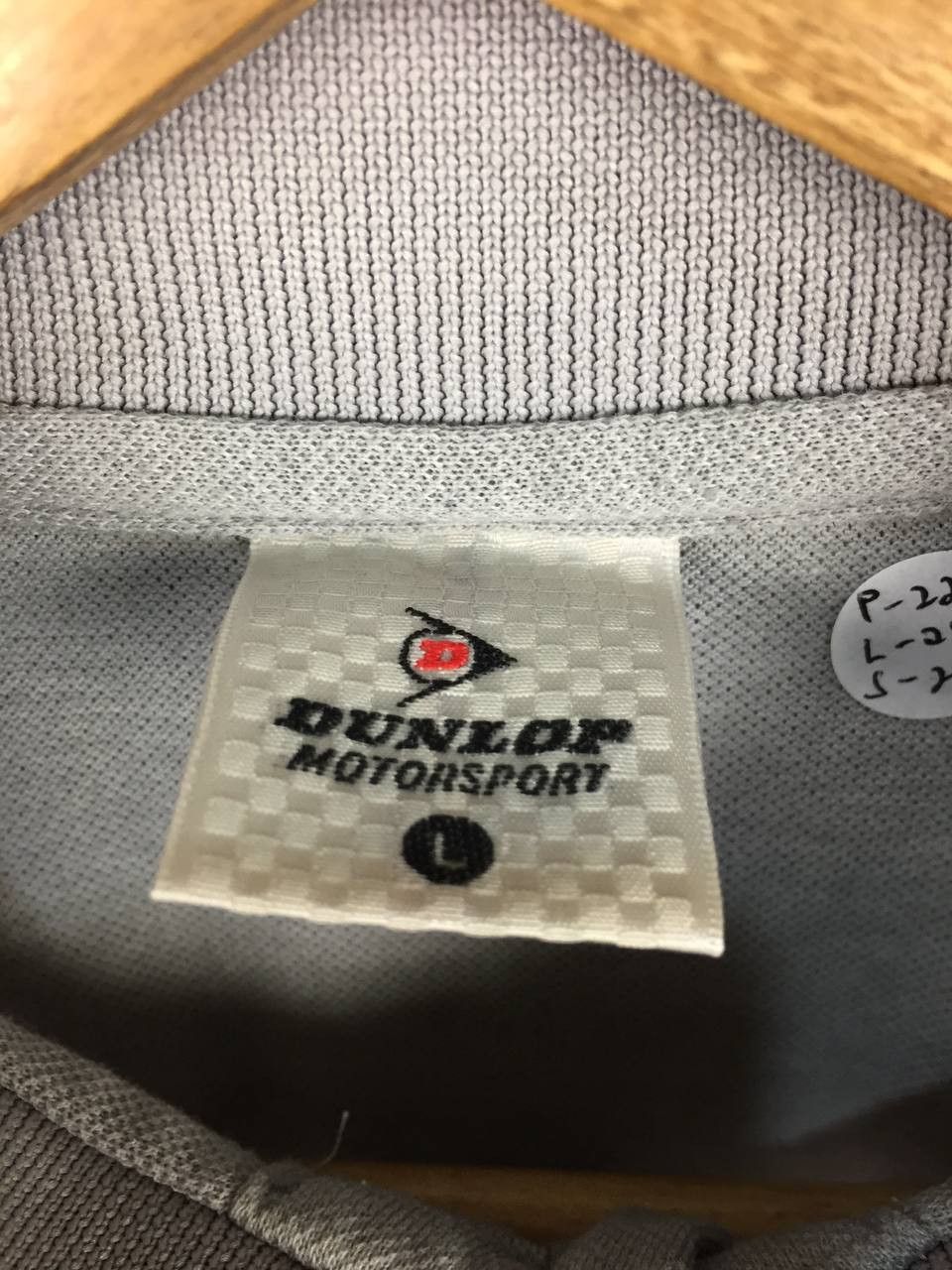 Dunlop Vtg Dunlop Motorsport Embroidered Logo Long Sleeve Polo Tee Size US L / EU 52-54 / 3 - 11 Thumbnail