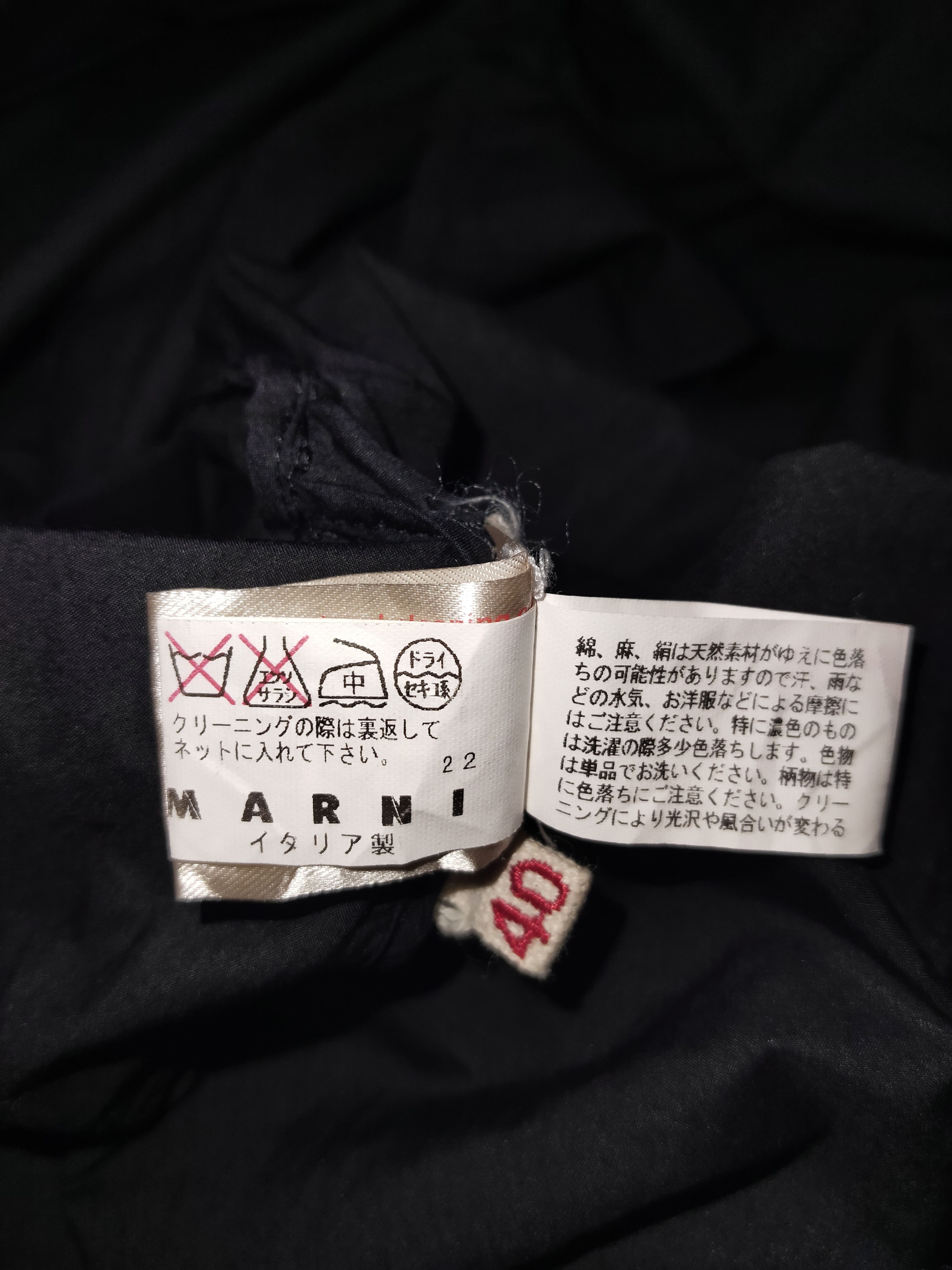 Marni MARNI Plain Blouse Size S / US 4 / IT 40 - 10 Thumbnail
