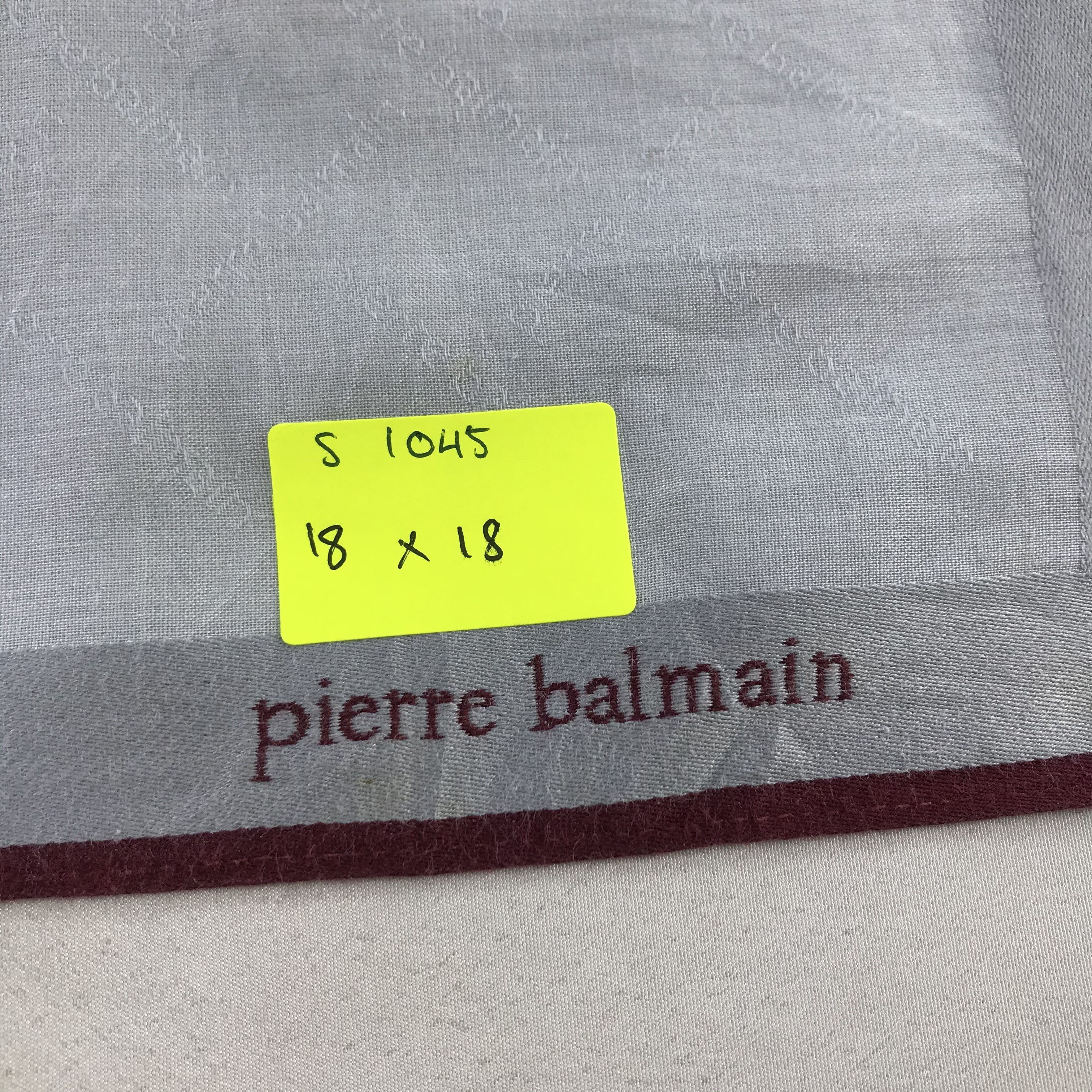 Pierre Balmain × Vintage Pierre Balmain Bandana / Handkerchief / Neckerchief - S1045 Size ONE SIZE - 5 Thumbnail
