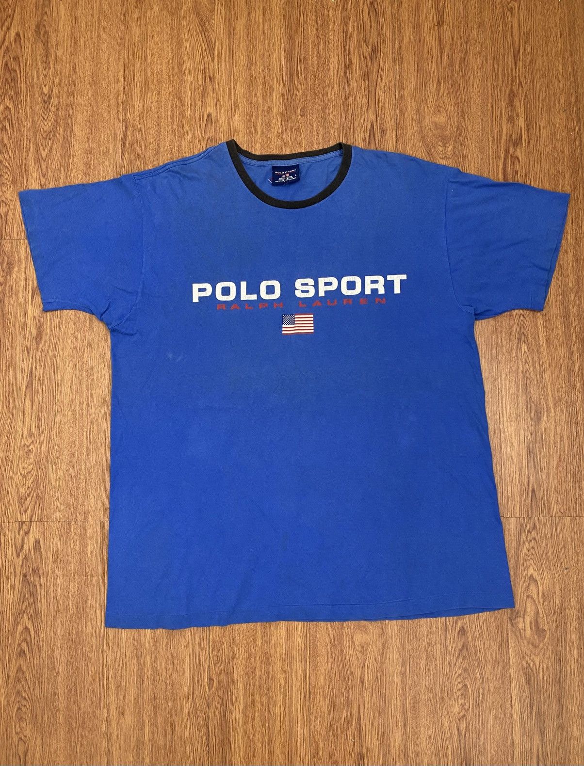 Polo Ralph Lauren Vintage Polo Ralph Lauren OG t-shirt Size US L / EU 52-54 / 3 - 1 Thumbnail