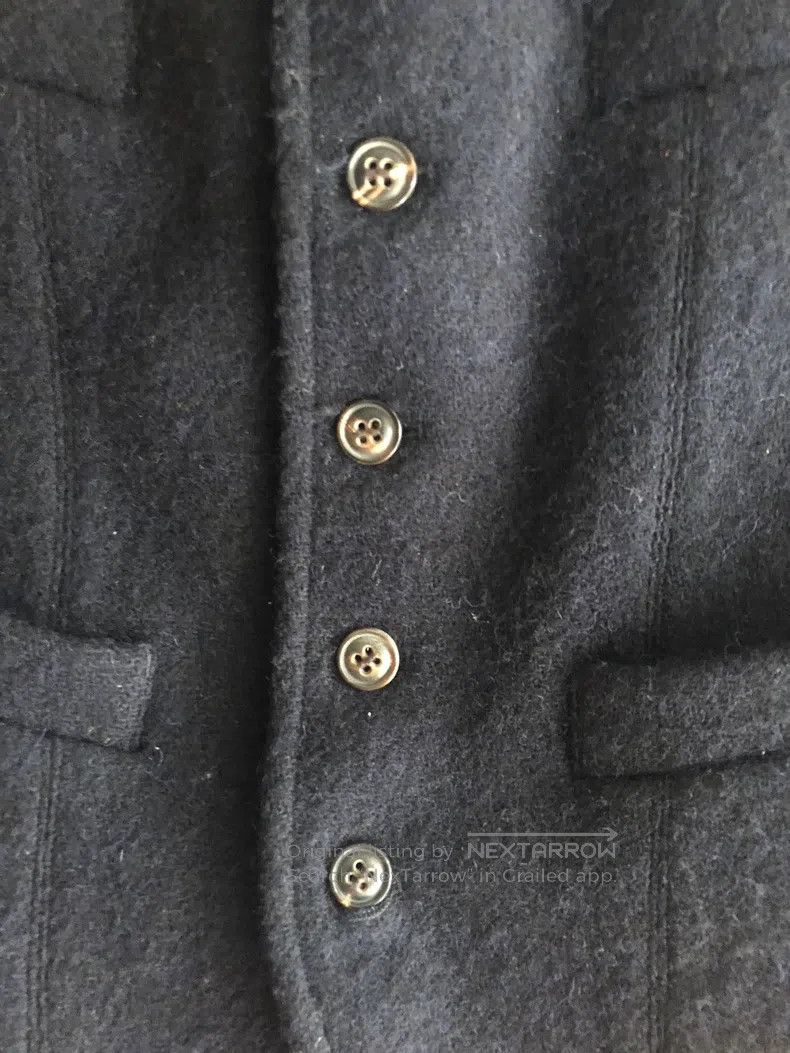 Nigel Cabourn Nigel Cabourn Wool vest Navy blue Size US S / EU 44-46 / 1 - 3 Thumbnail