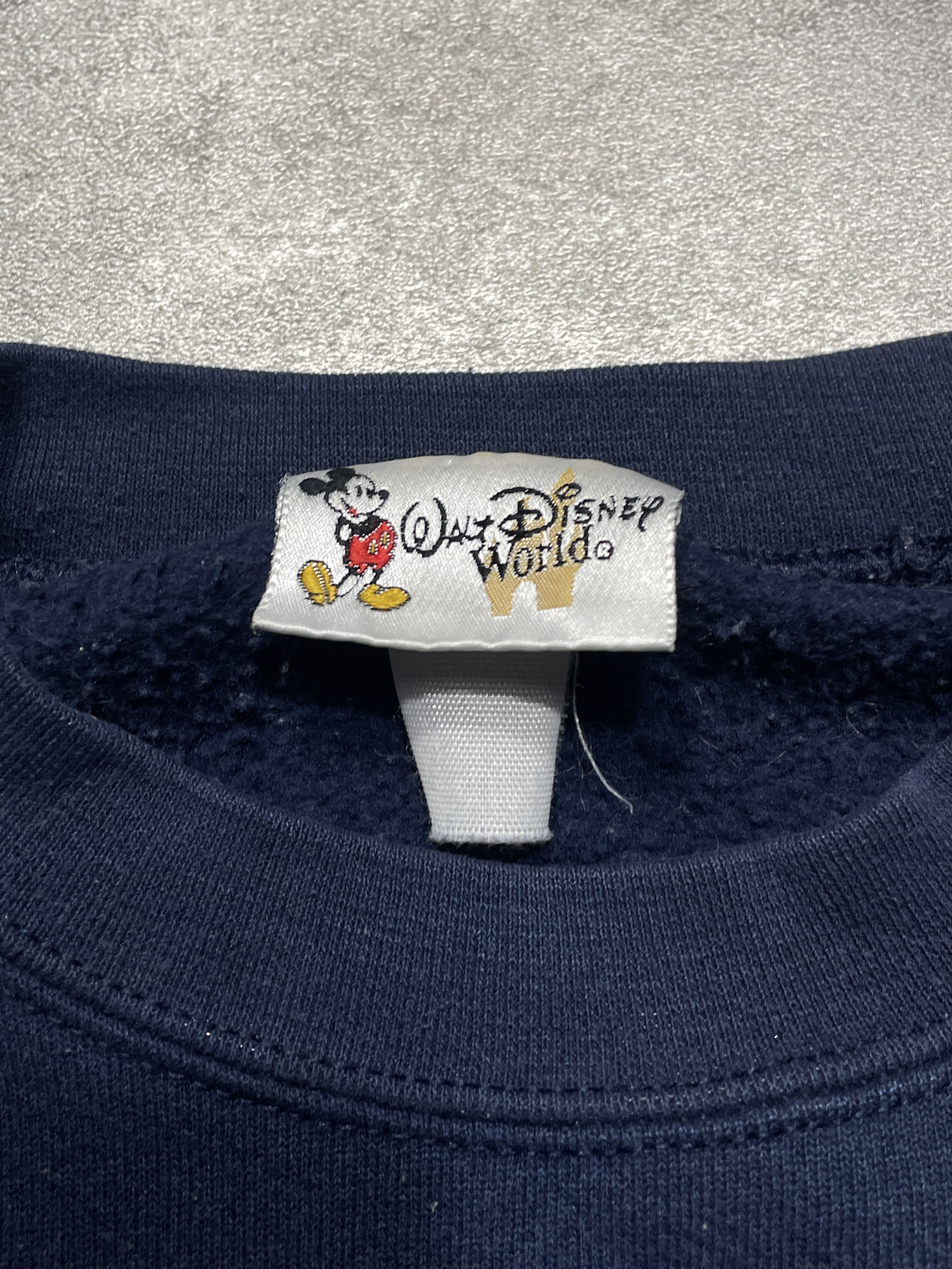 Disney 🔥RARE🔥Walt Disney 90s Authentic Sweatshirt Spellout Logo Size US M / EU 48-50 / 2 - 3 Thumbnail