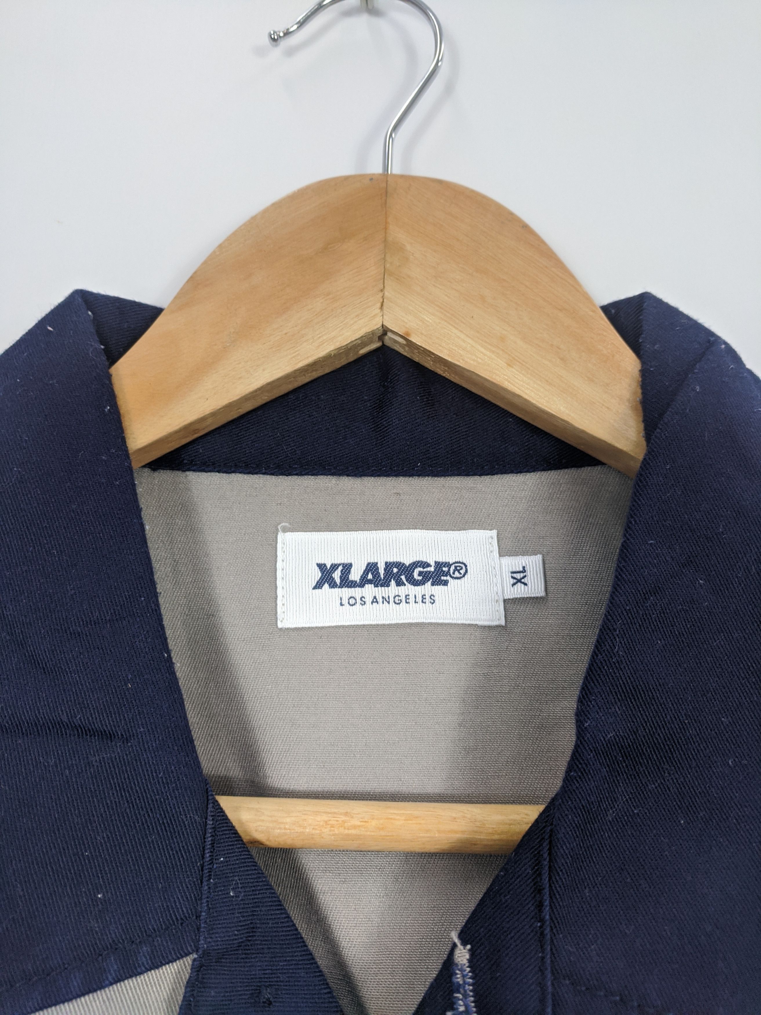 Xlarge XLarge Button Ups Worker Shirt Streetwear J0406 Size US XL / EU 56 / 4 - 8 Thumbnail